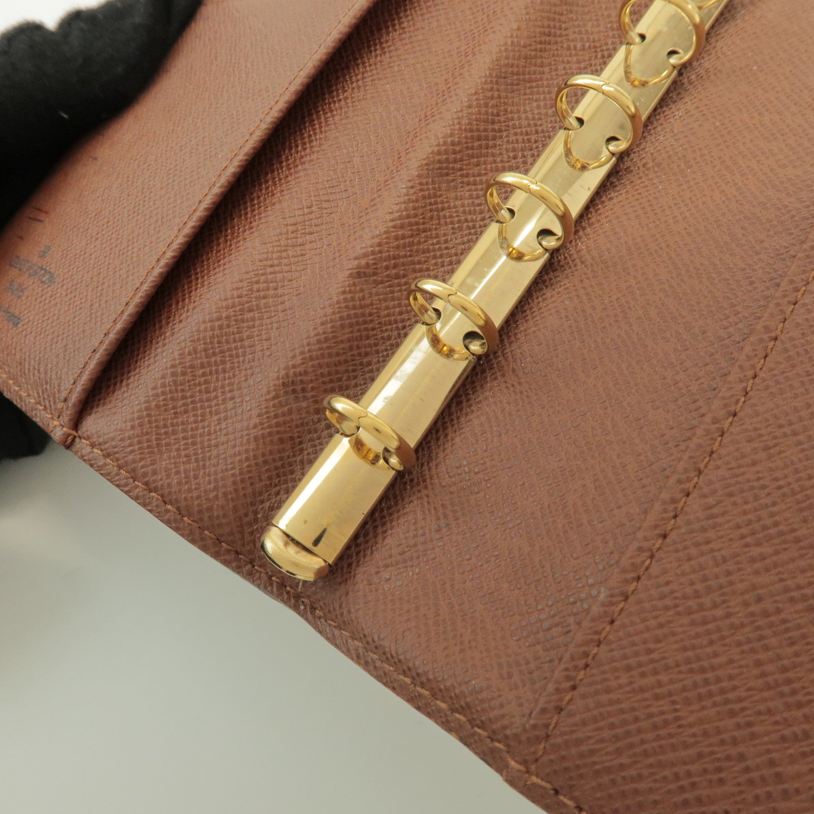 Louis Vuitton Monogram Agenda PM Planner Cover Brown R20005