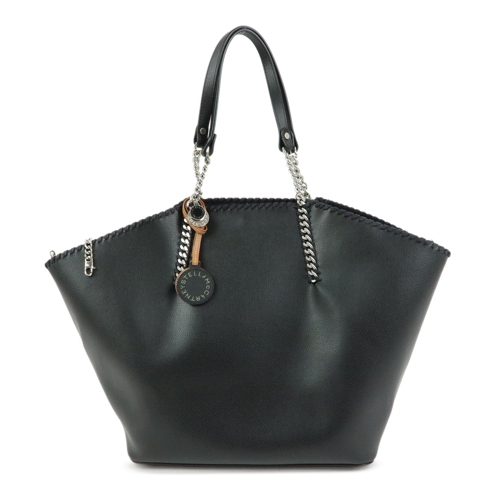 STELLA MCCARTNEY Faux Leather MIRUM®Re-Edition Tote Bag Black