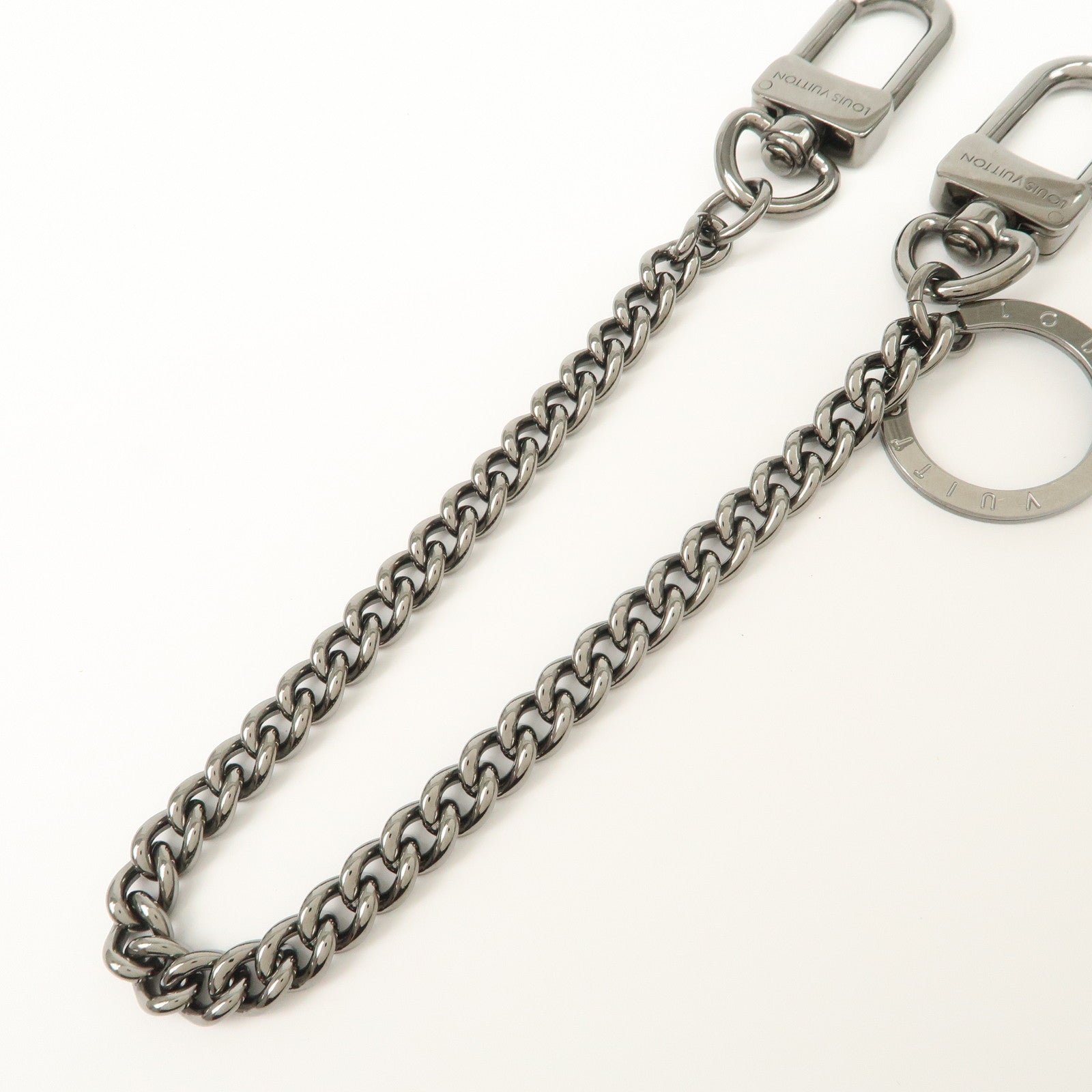 Louis Vuitton Metal Chenne Anneau Chain Silver M58035