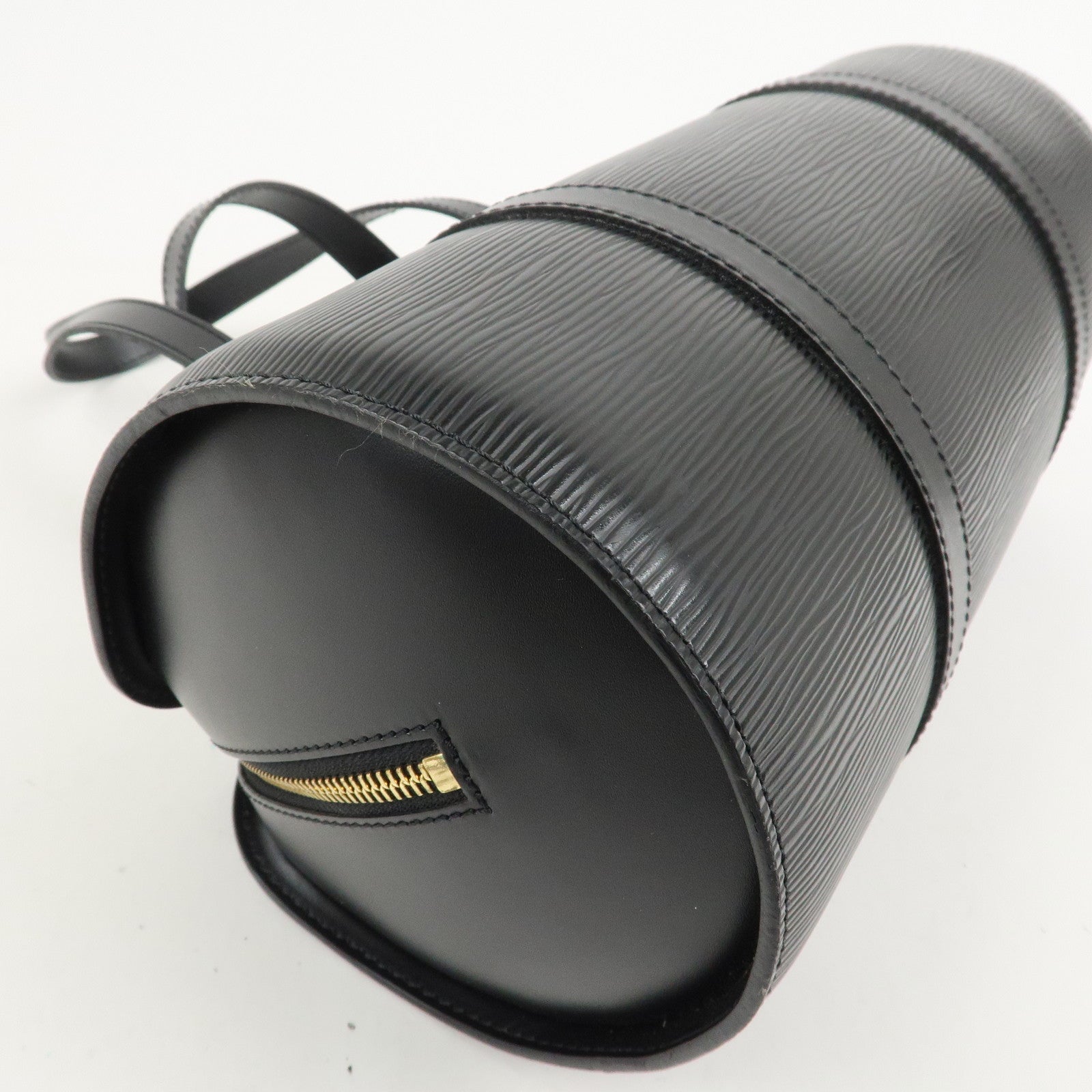 Louis Vuitton Epi Soufflot Hand Bag Shoulder Bag Noir M52862