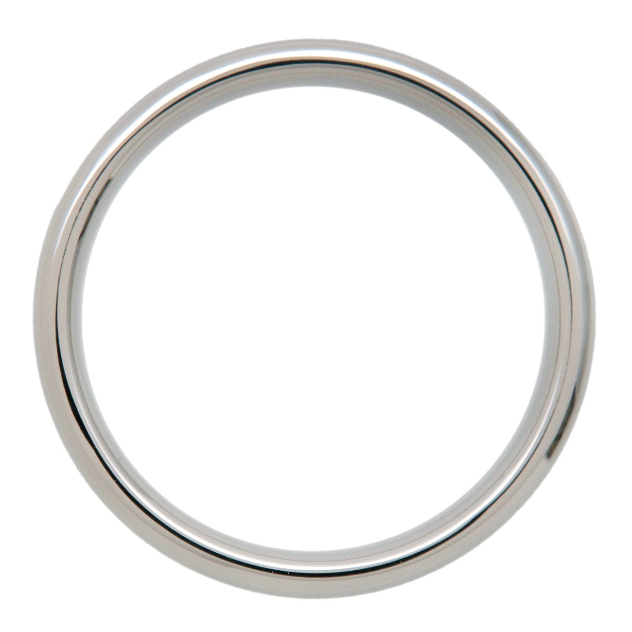 Tiffany & Co Forever Wedding Classic Band Ring PT950 Platinum US5.5