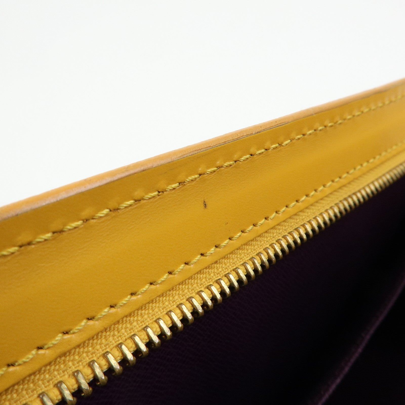 Louis Vuitton Epi Sac Triangle Hand Bag Tassili Yellow M52099