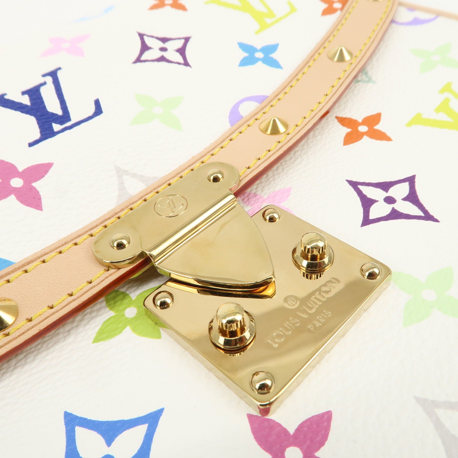 Louis Vuitton Monogram Multicolor Sologne Shoulder Bag Blanc M92661