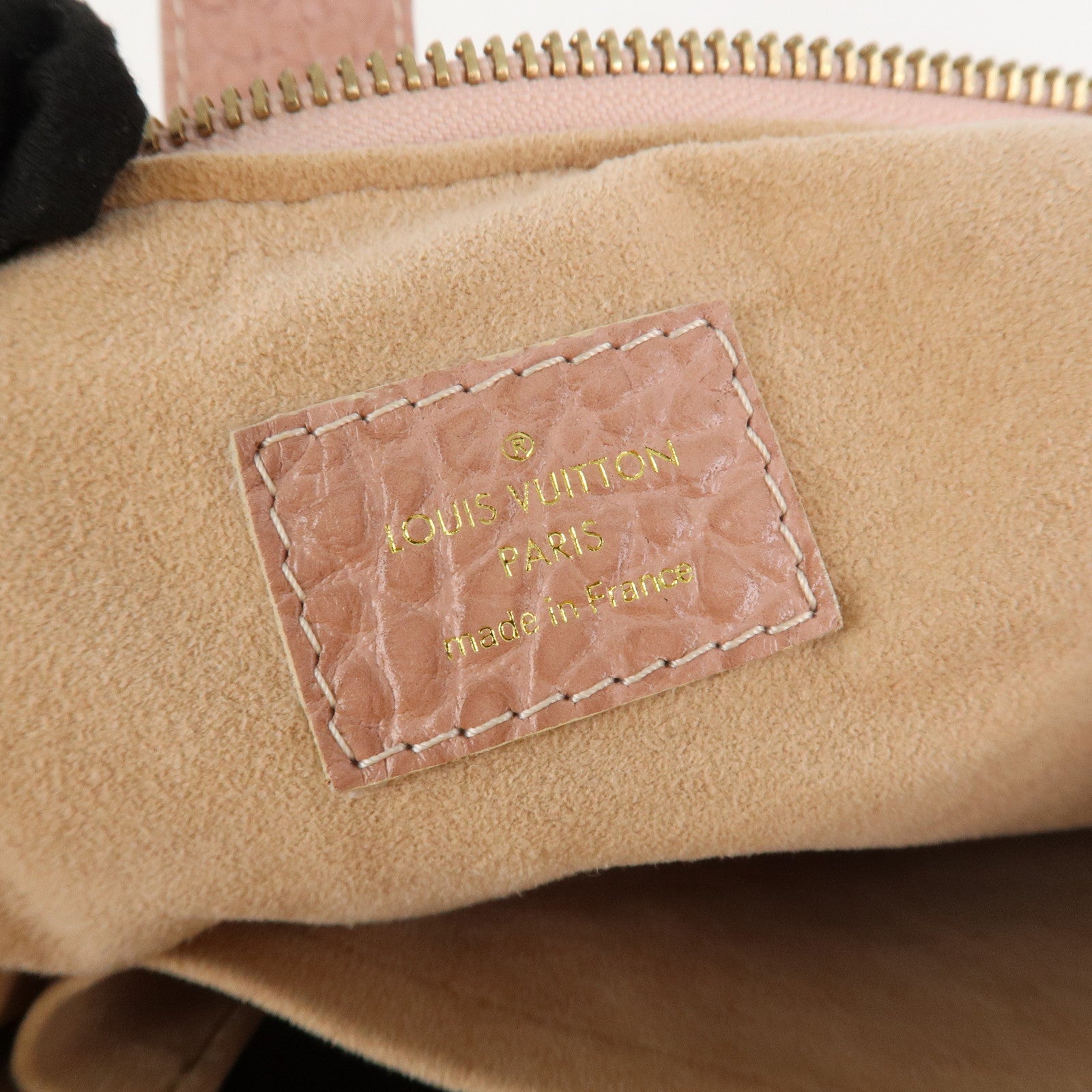 Louis Vuitton Monogram Denim Slightly Shoulder Bag Pink M95833