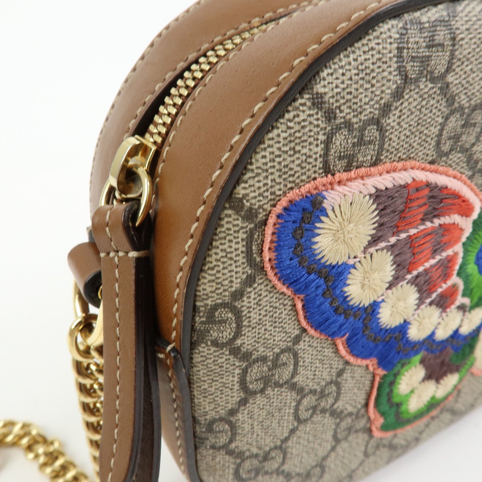 GUCCI GG Supreme Leather Shoulder Crossbody Bag JapanLimited 409535