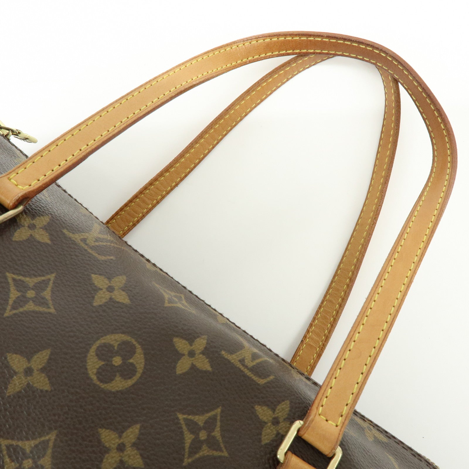 Louis Vuitton Monogram Papillon 30 Hand Bag Brown M51385