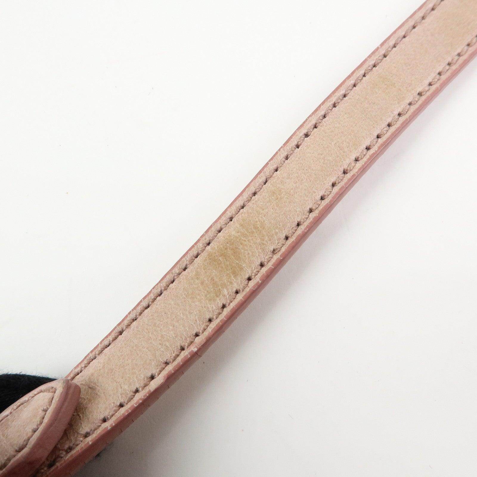 MIU MIU Matelasse 2Way Bag Hand Bag Shoulder Bag Pink Beige