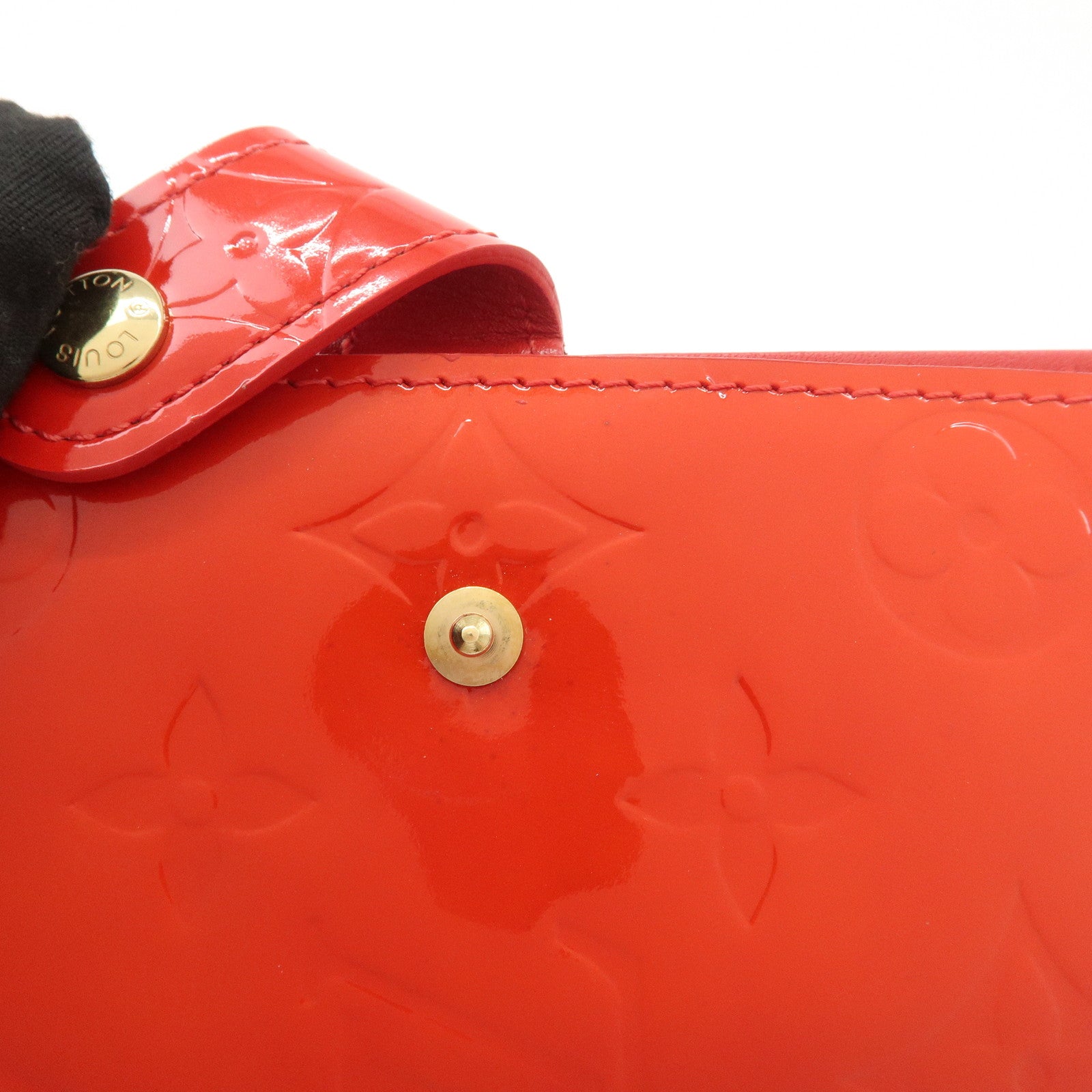 Louis Vuitton Monogram Vernis Agenda PM Pomme d'Amour R21016 Used