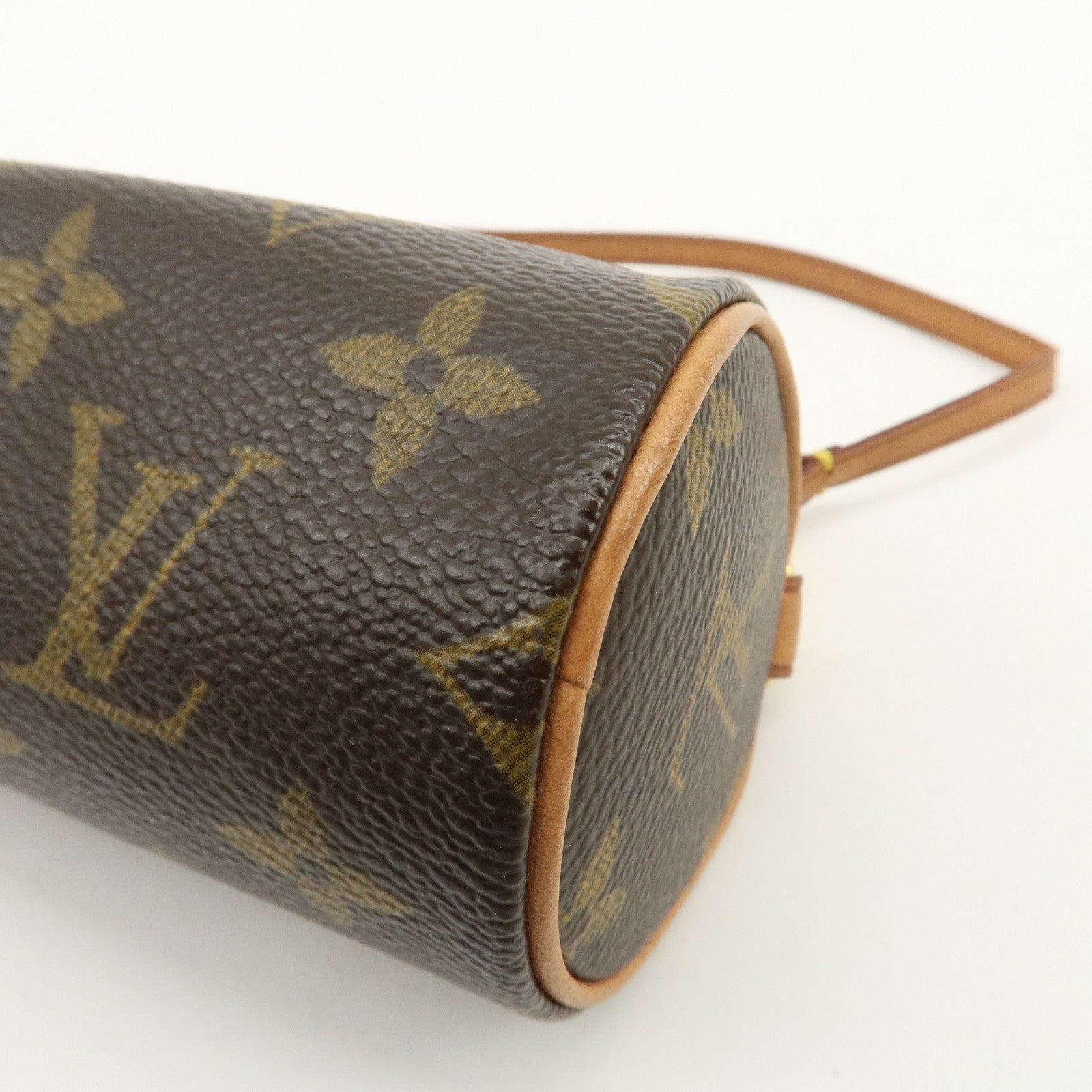 Louis Vuitton Monogram Mini Pouch for Papillon Bag New Style Brown