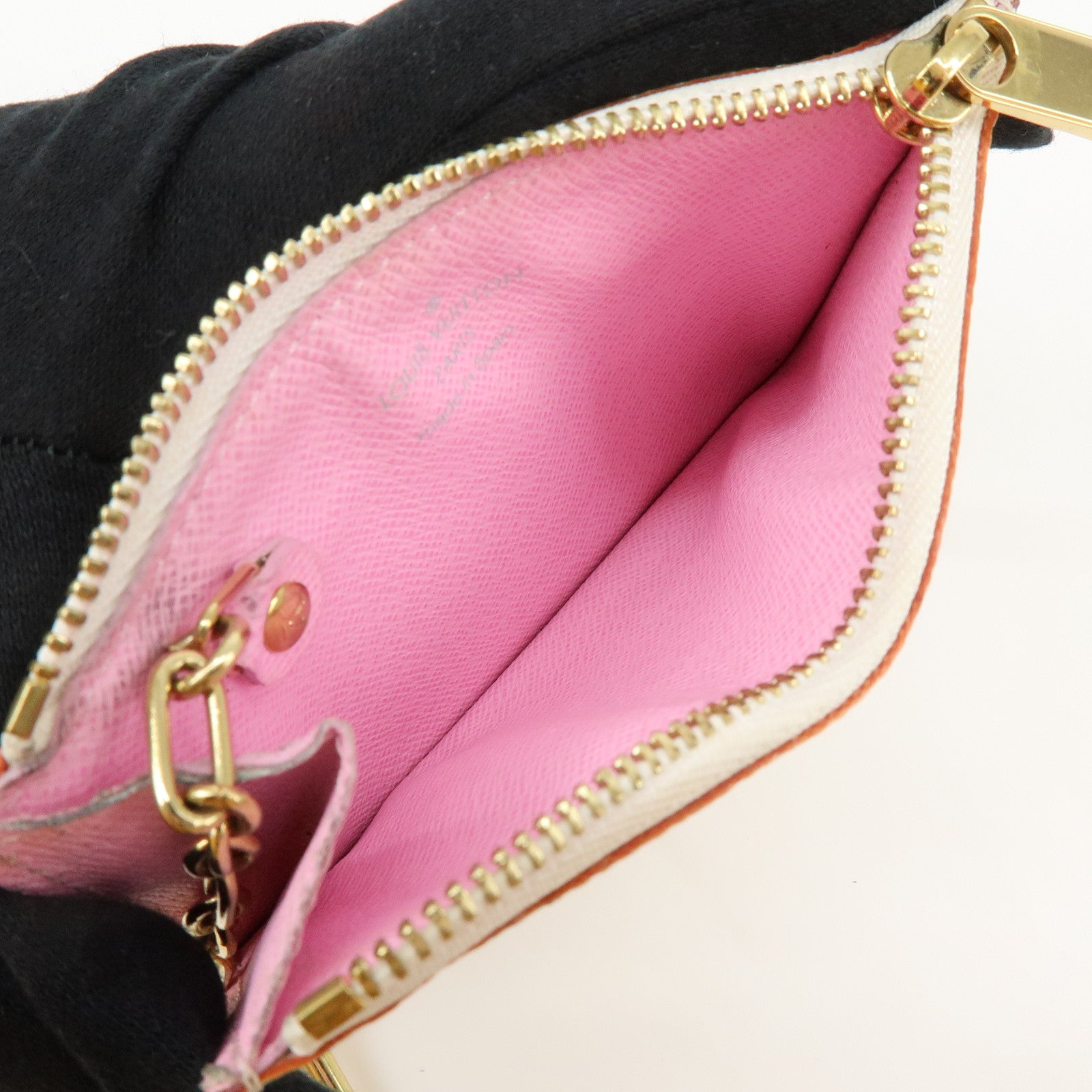 Louis Vuitton Monogram Multicolor Pochette Cles Coin Case M93734
