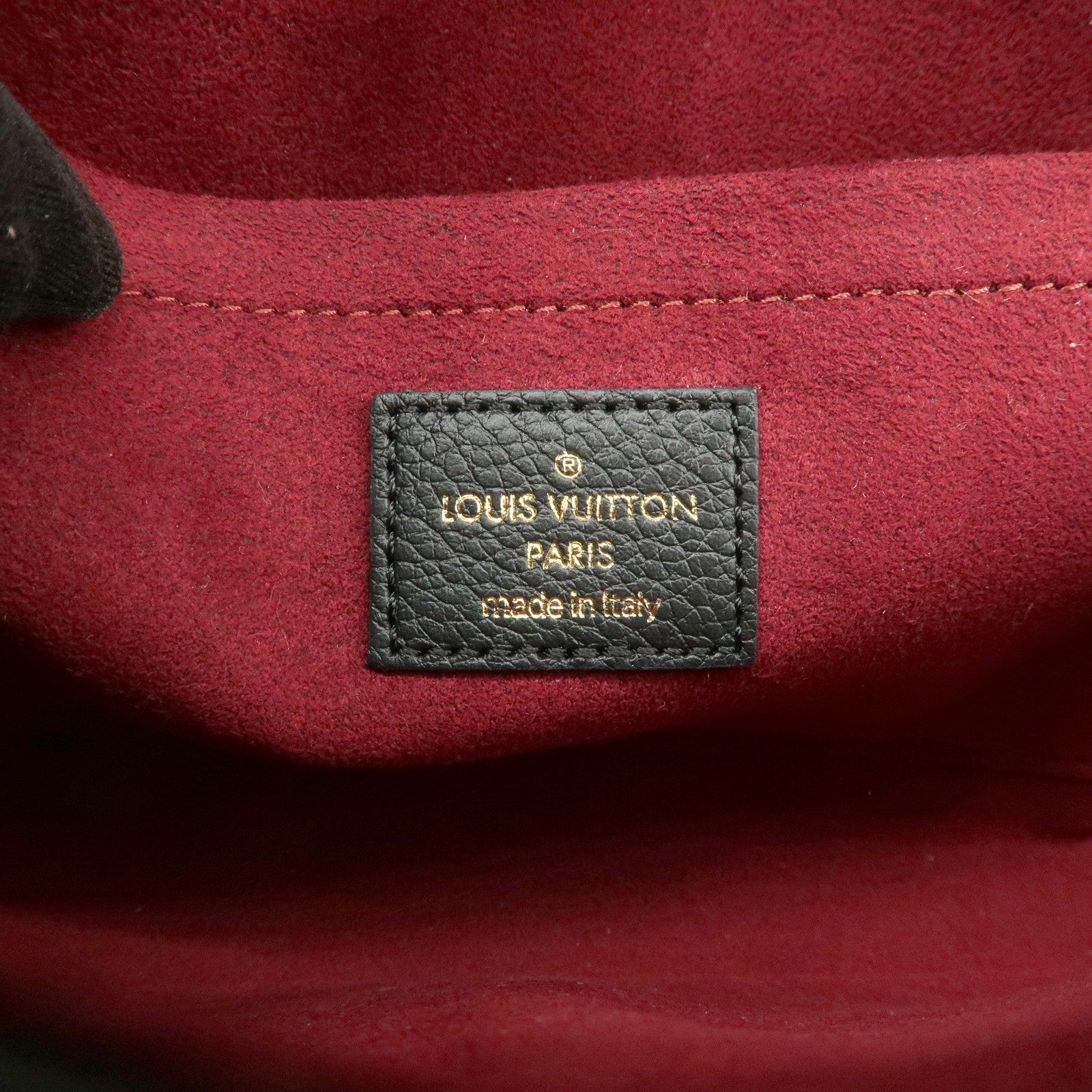 Louis Vuitton Monogram Empreinte Pochette Félicie Black M82479 Used