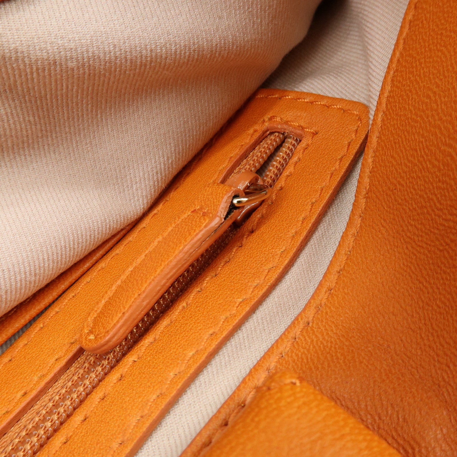BVLGARI Collezione Suede Leather Tote Shoulder Bag Purple Orange