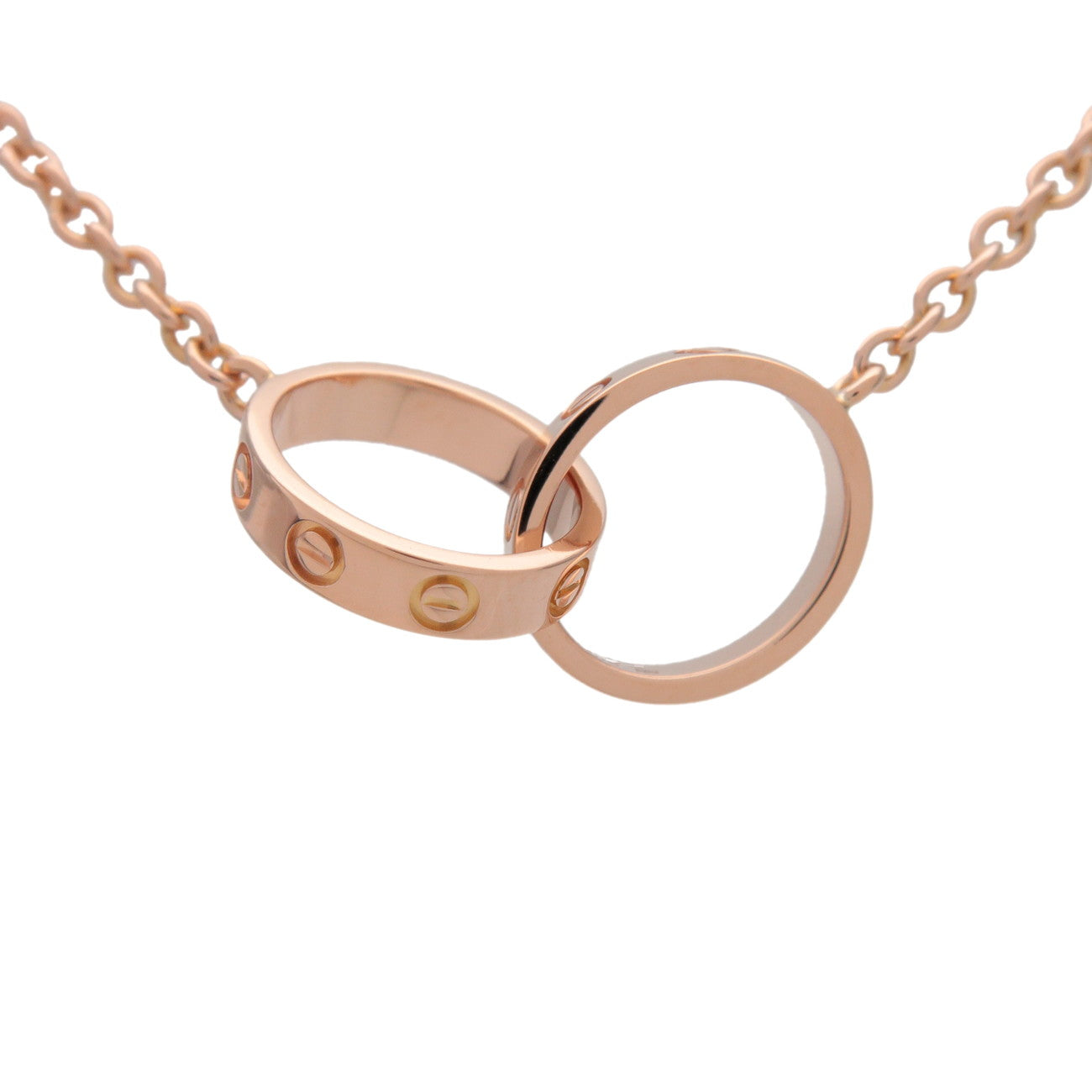 Cartier Baby Love Necklace K18 750PG Rose Gold B7212300