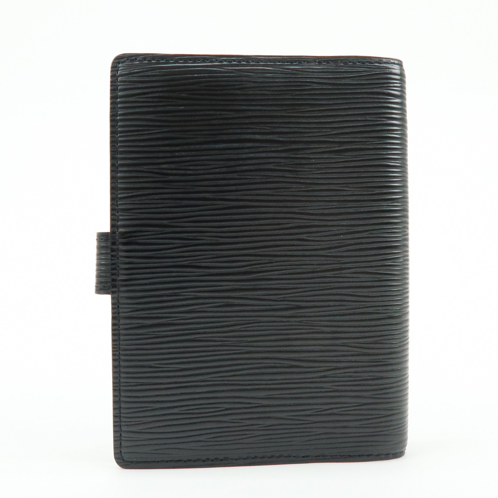 Louis Vuitton Epi Agenda PM Planner Cover Noir R20052