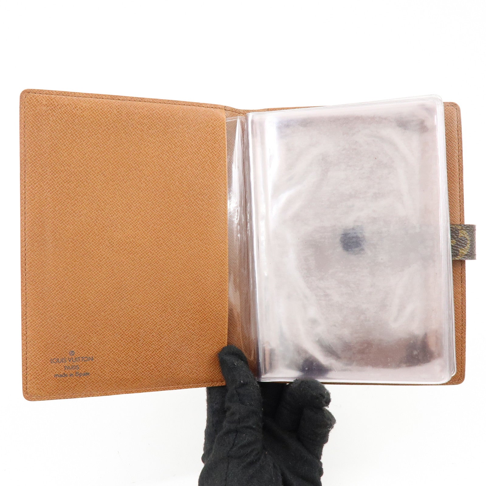 Louis Vuitton Monogram Pochette Photo Picture Holder Brown M58817