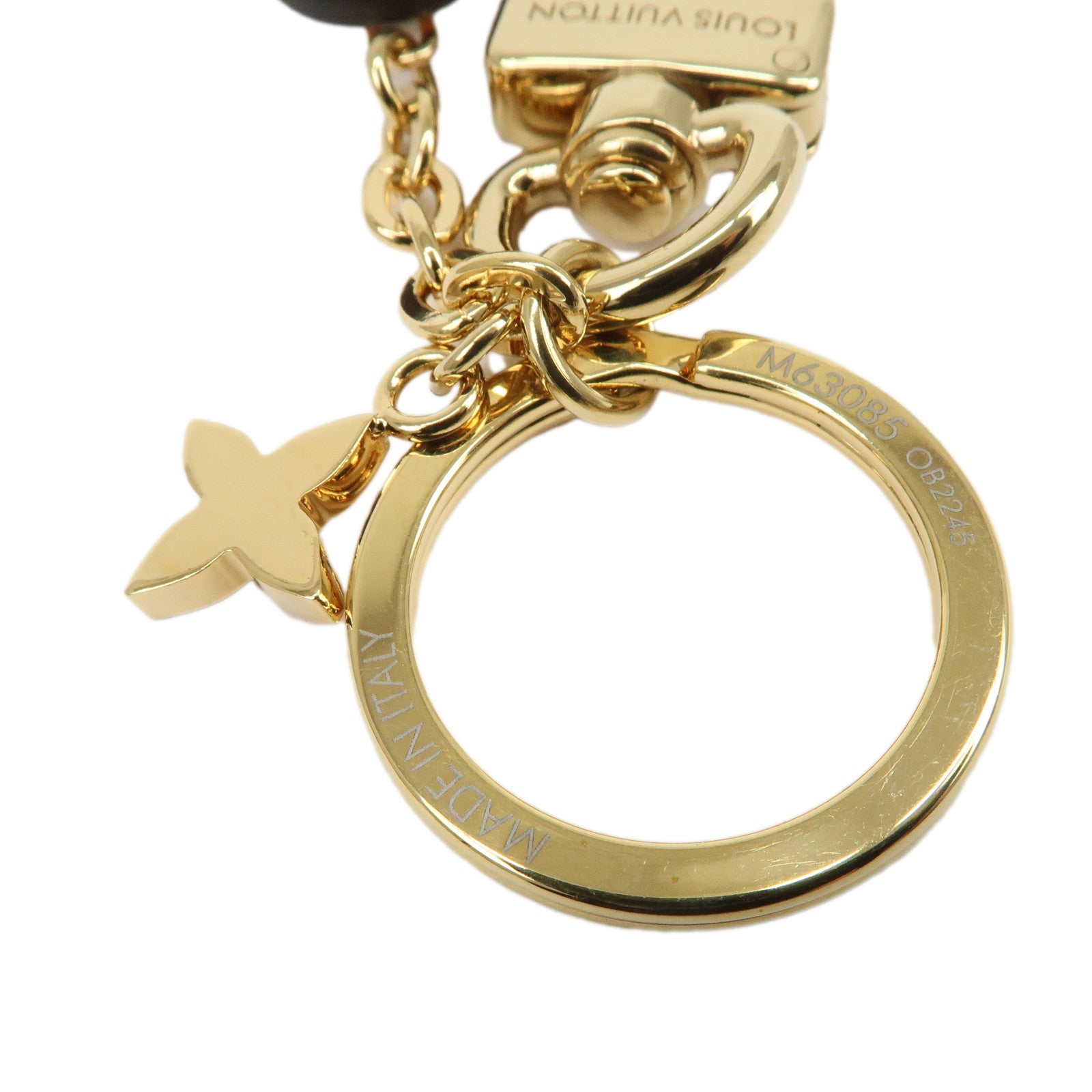 Louis Vuitton Porte Cles Blooming Flower BB Bag Charm Pink M63085