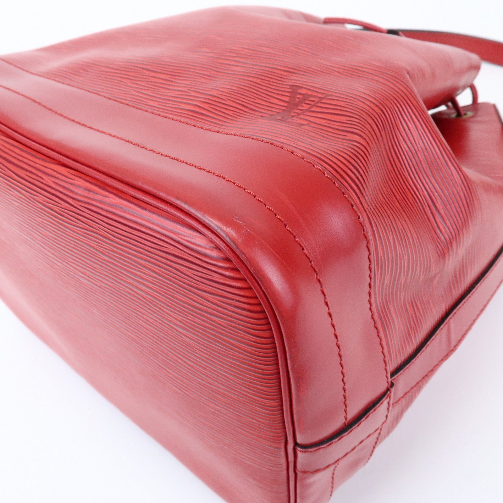Louis Vuitton Epi Leather Noe Shoulder Bag Castilian Red M59007