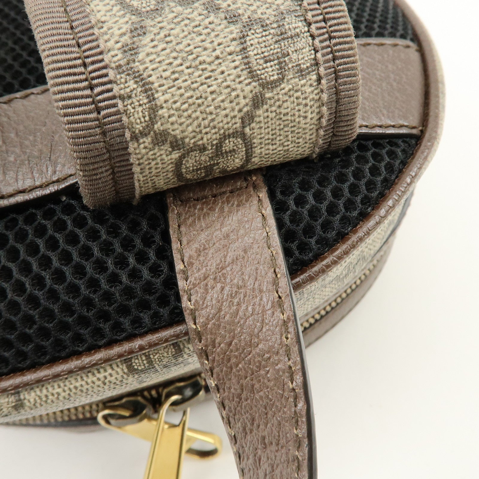 GUCCI Ophidia Sherry GG Marmont GG Supreme Leather Backpack 547965