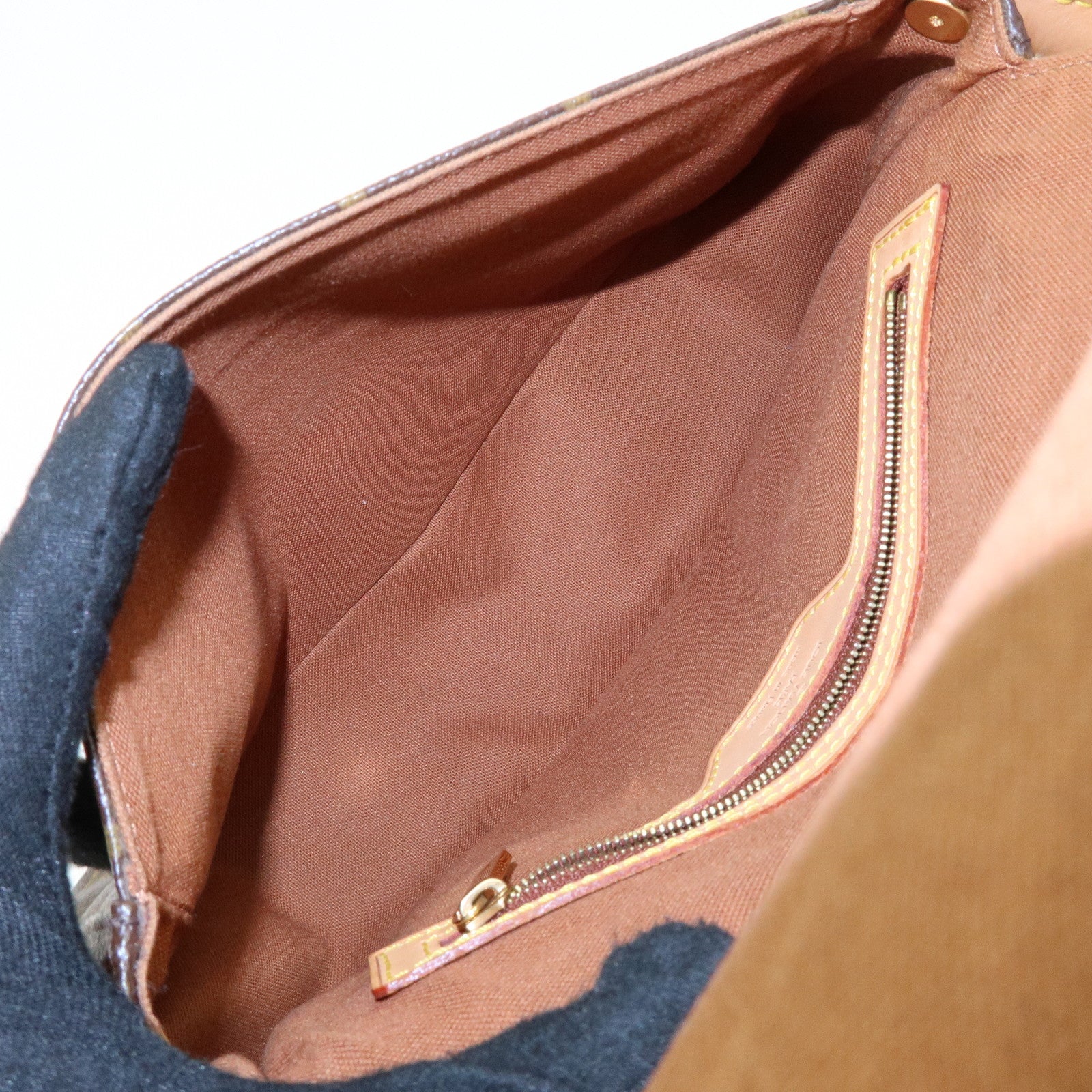 Louis Vuitton Monogram Mini Looping Shoulder Bag Brown M51147