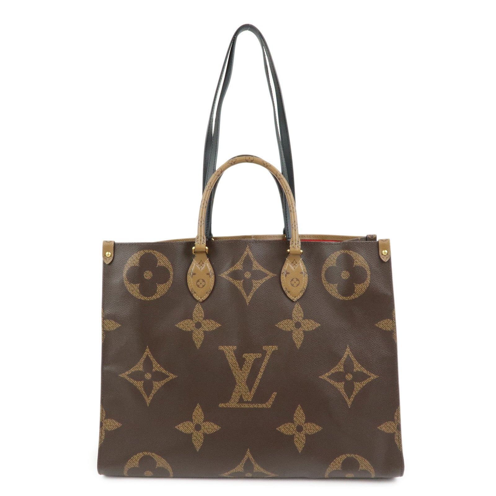 Louis Vuitton Monogram Giant On The Go GM Leather Hand Bag M45320
