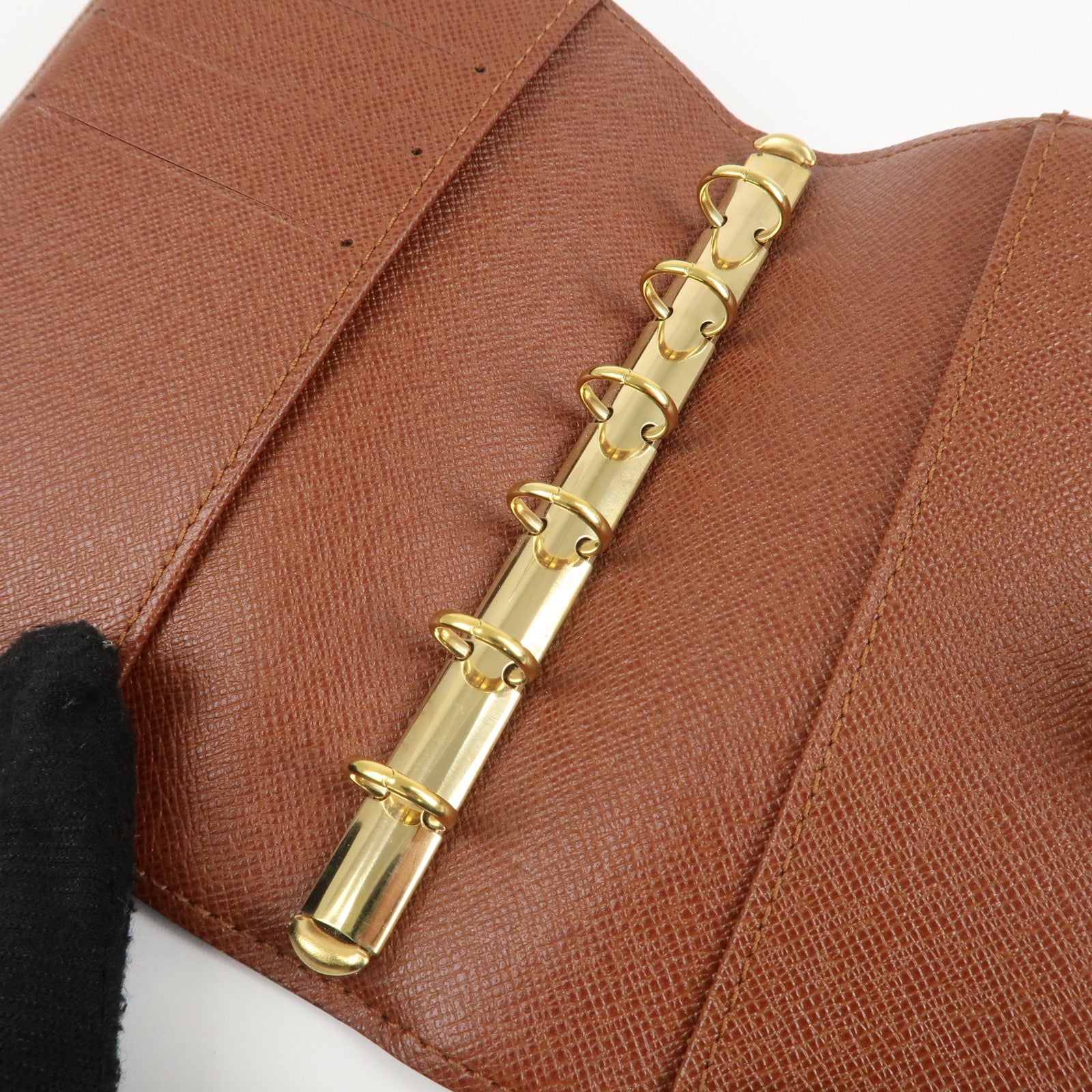 Louis Vuitton Monogram Agenda PM Planner Cover Brown R20005 Used