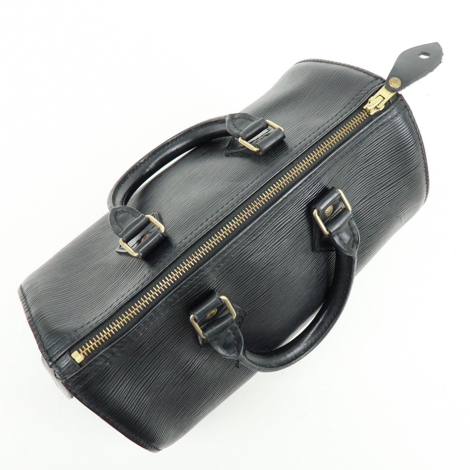 Louis Vuitton Epi Speedy 25 Hand Bag Boston Bag Noir M59032