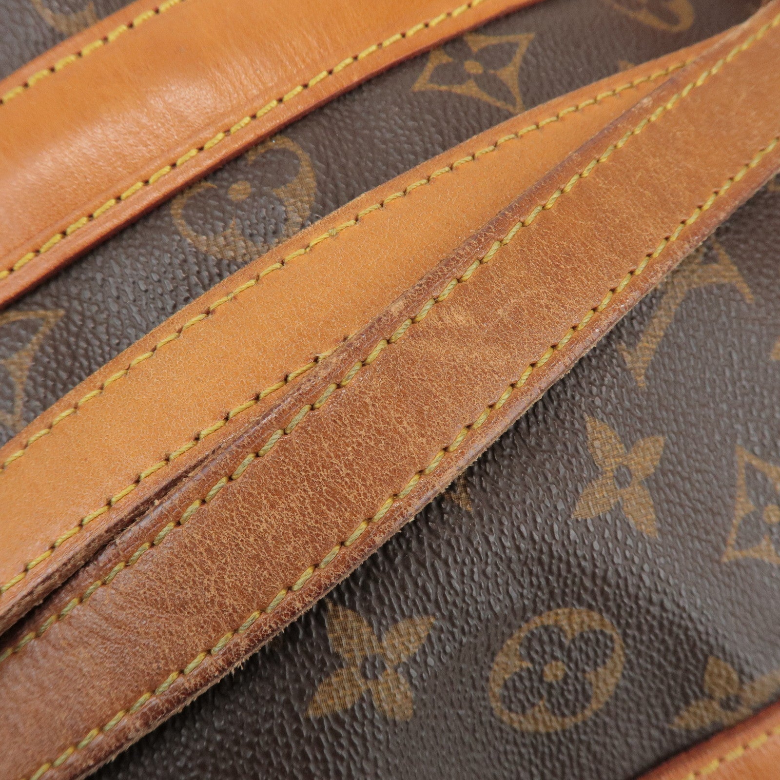 Louis Vuitton Monogram Randonnee GM Shoulder Bag Brown M42244