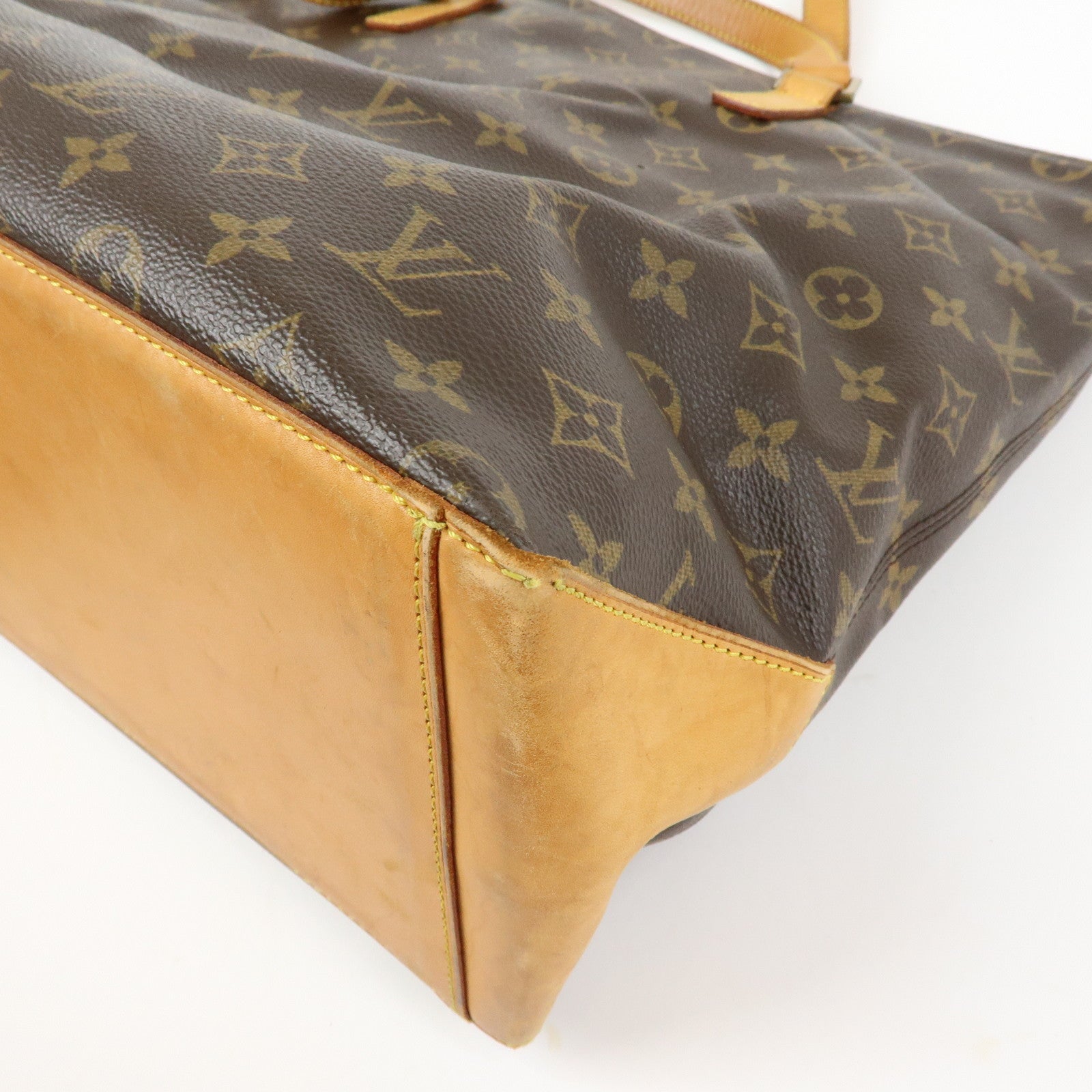 Louis Vuitton Monogram Cabas Mezzo Tote Bag Shoulder Bag M51151