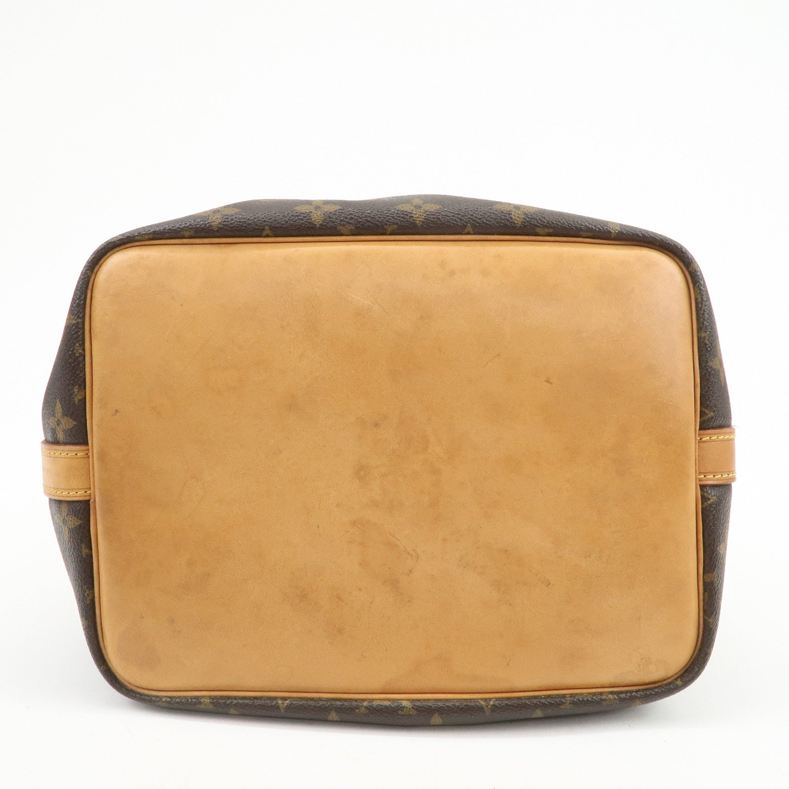 Louis Vuitton Monogram Petit Noe Shoulder Bag Brown M42226