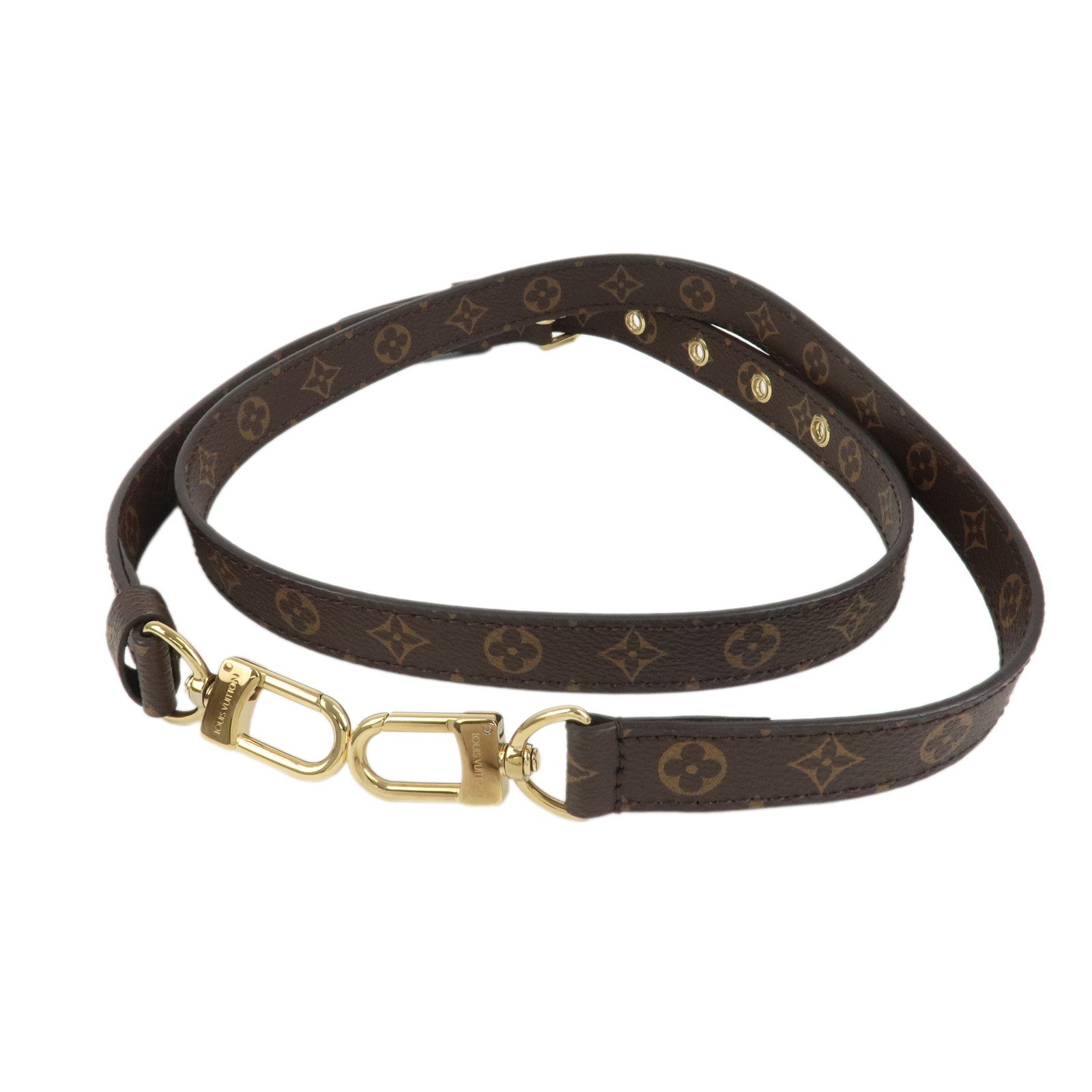 Louis Vuitton Monogram Adjustable Shoulder Strap Brown J60068