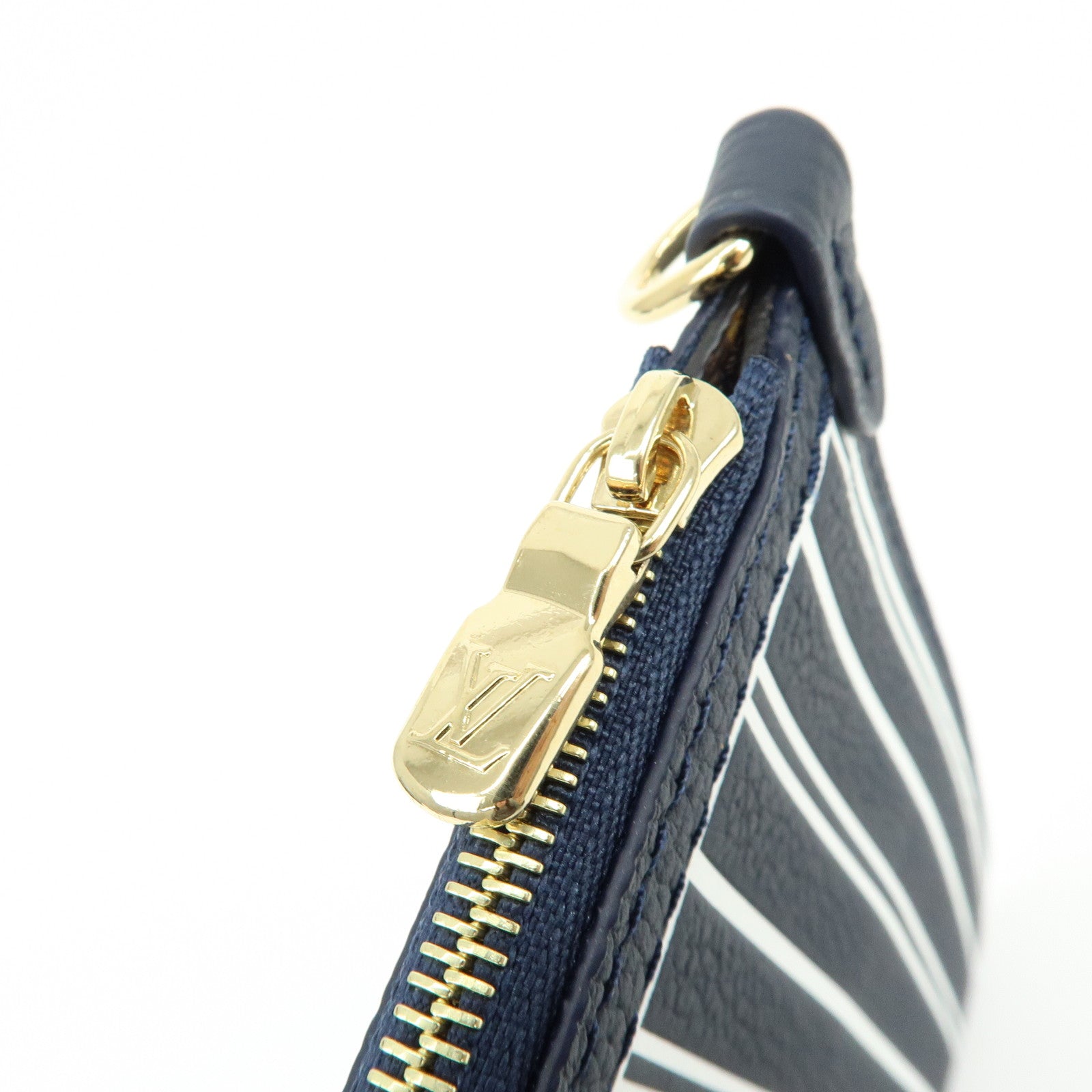 Louis Vuitton Monogram Grain Leather Pouch for Neverfull MM M14994
