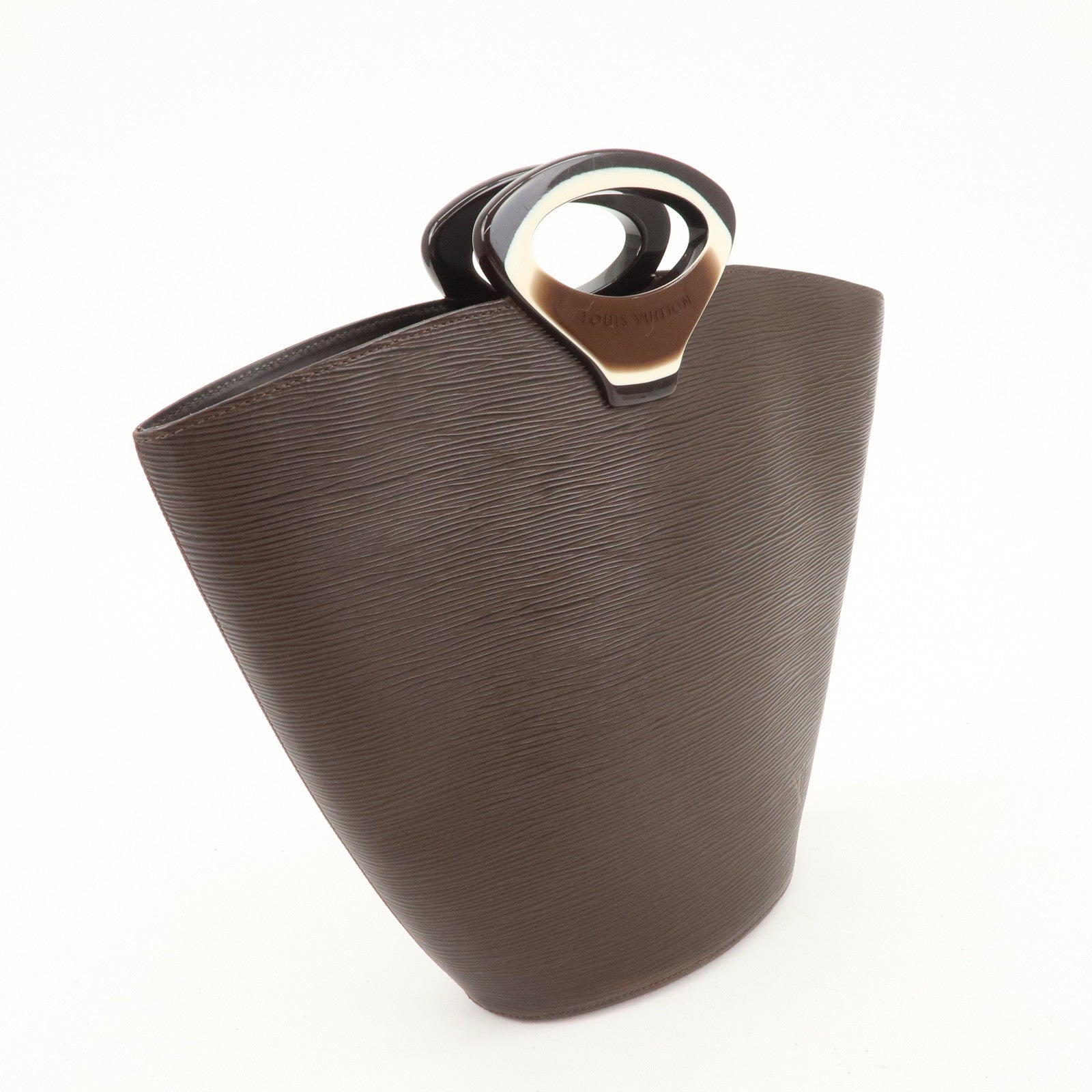 Louis Vuitton Epi Leather Noctambule Hand Bag Mocha M5452D Used