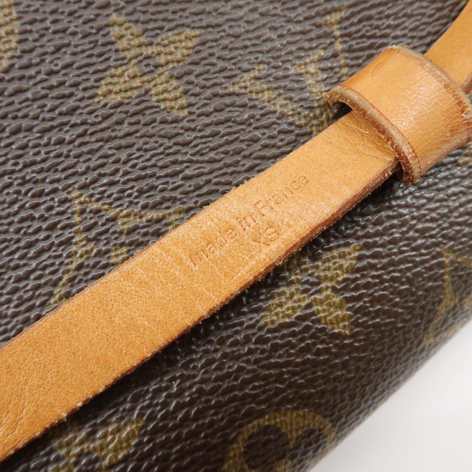 Louis Vuitton Monogram Pochette Florentine Waist Bag Belt XS M51855