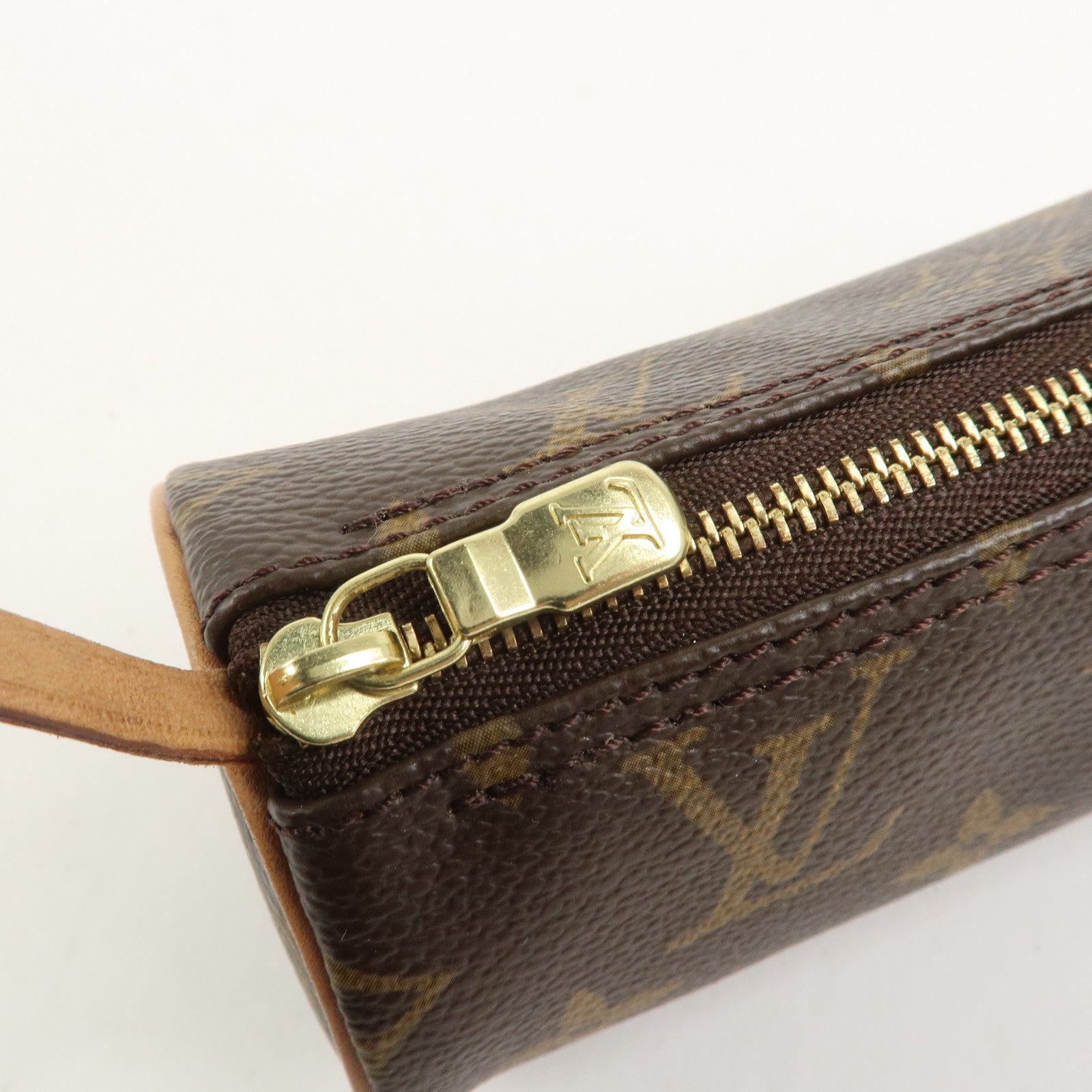 Louis Vuitton Monogram Mini Pouch for Papillon Bag Brown