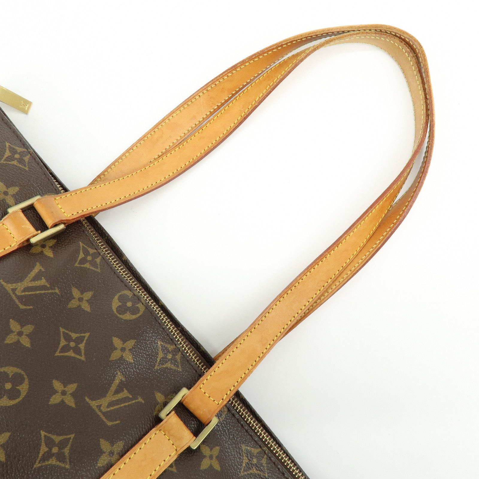 Louis Vuitton Monogram Cabas Mezzo Tote Bag Shoulder Bag M51151