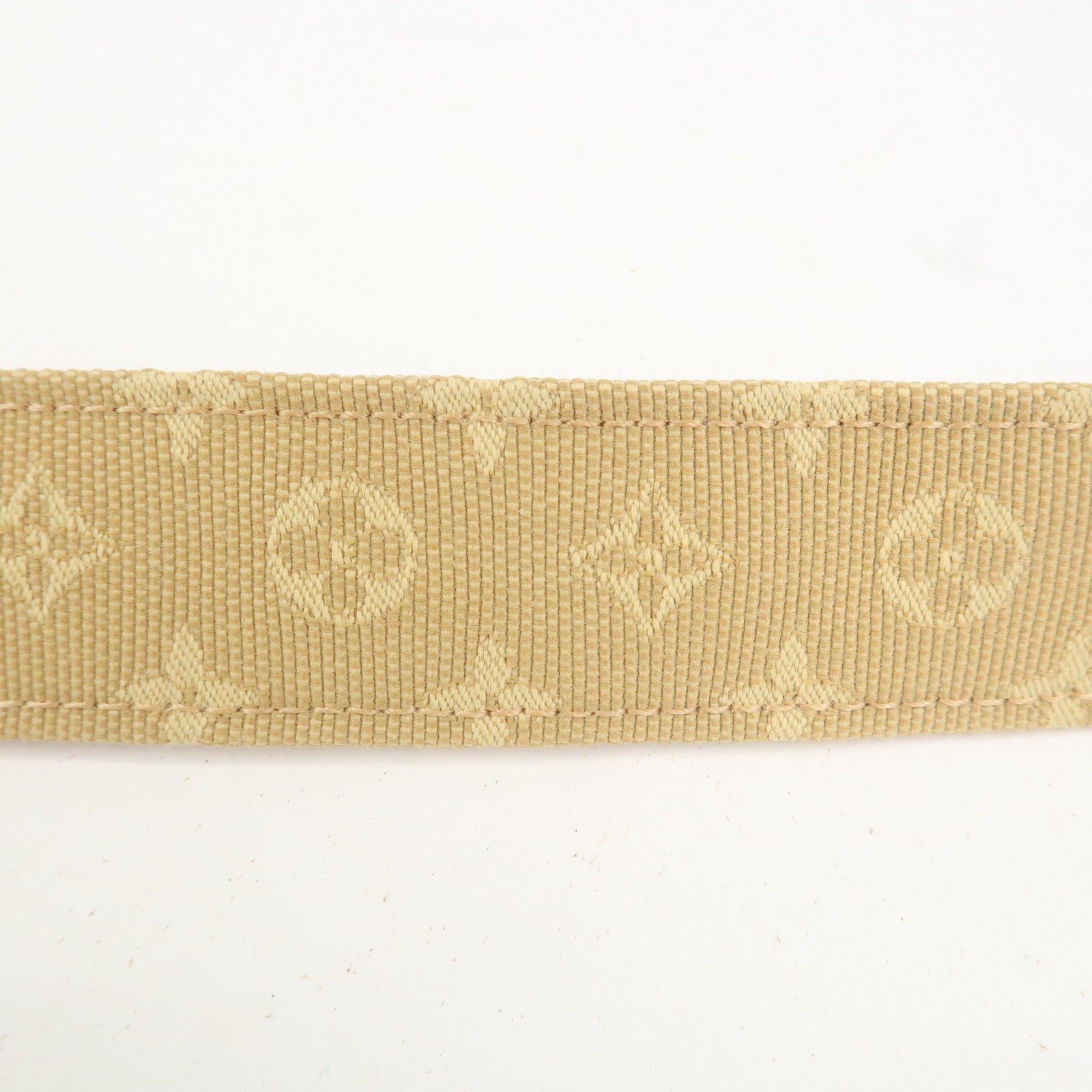 Louis Vuitton Monogram Mini Canvas Ceinture 75/30 Belt Beige M6817