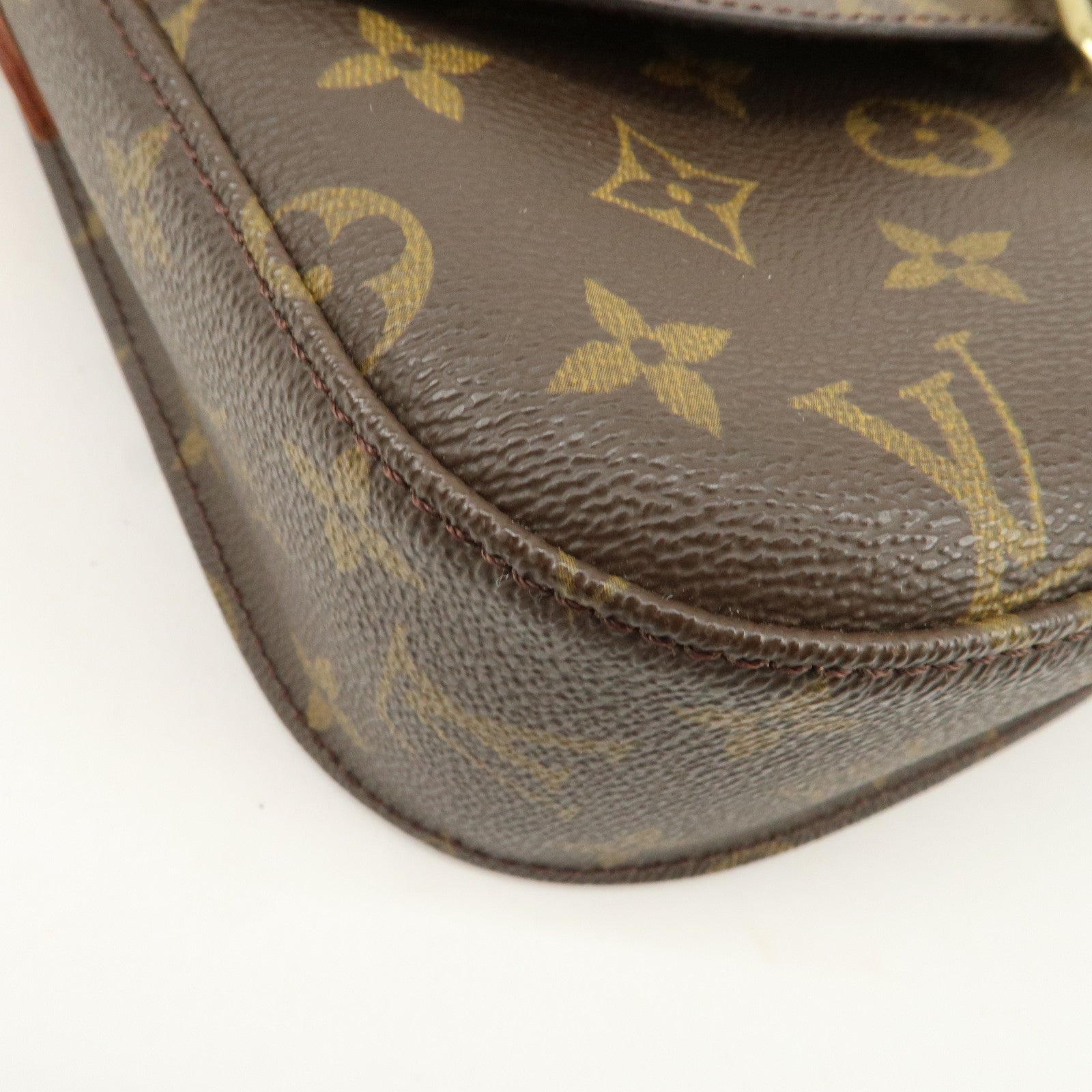 Louis Vuitton Monogram Saint Cloud GM Shoulder Bag Brown M51242