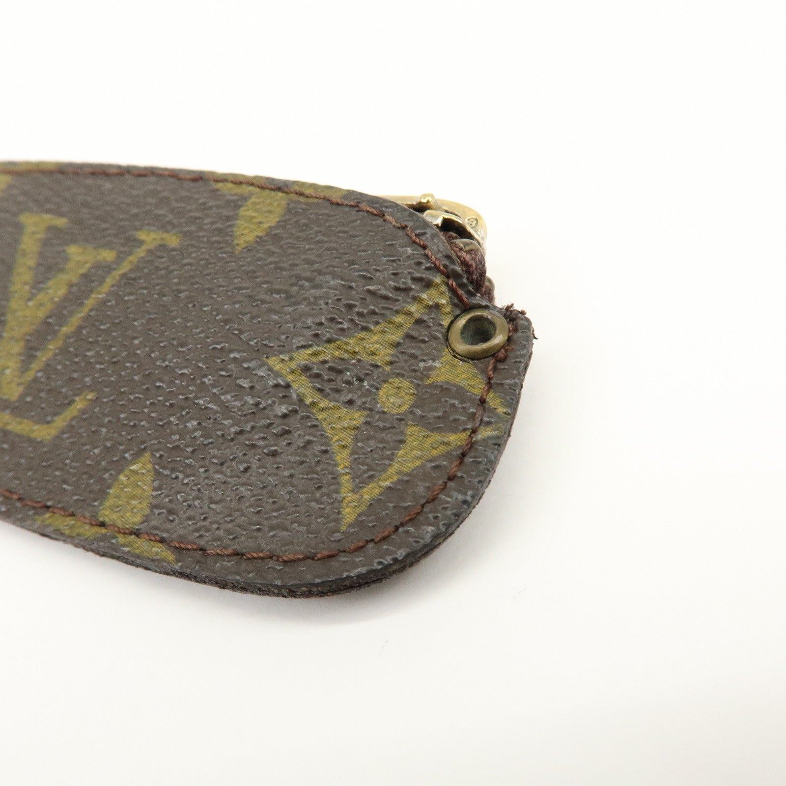 Louis Vuitton Monogram Etui Cles Piat Key Case Coin Case M62690