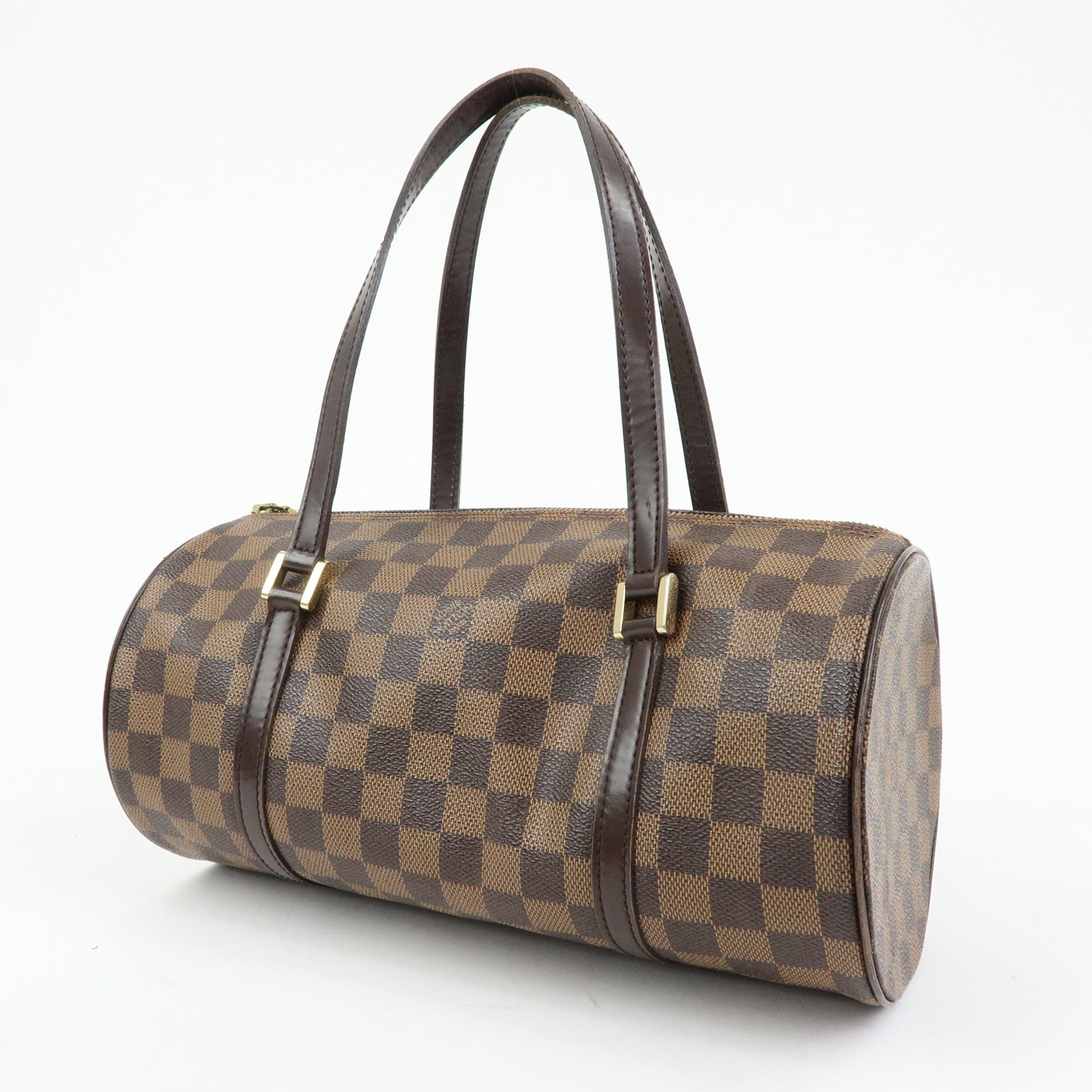 Louis Vuitton Damier Papillon 30 Hand Bag Ebene Brown N51303