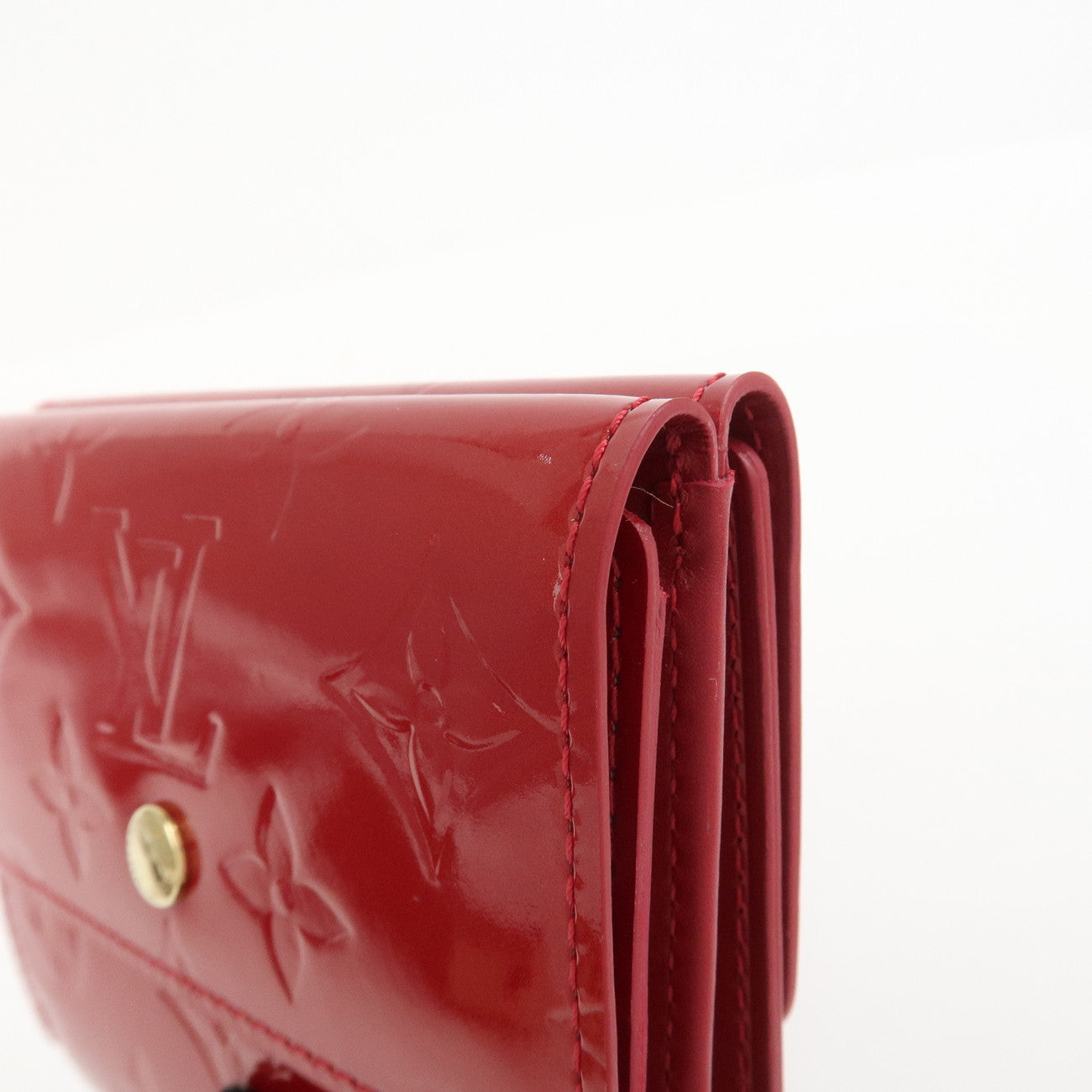 Louis Vuitton Vernis Porte Monnaie Billets Cartes de Crédit M91982