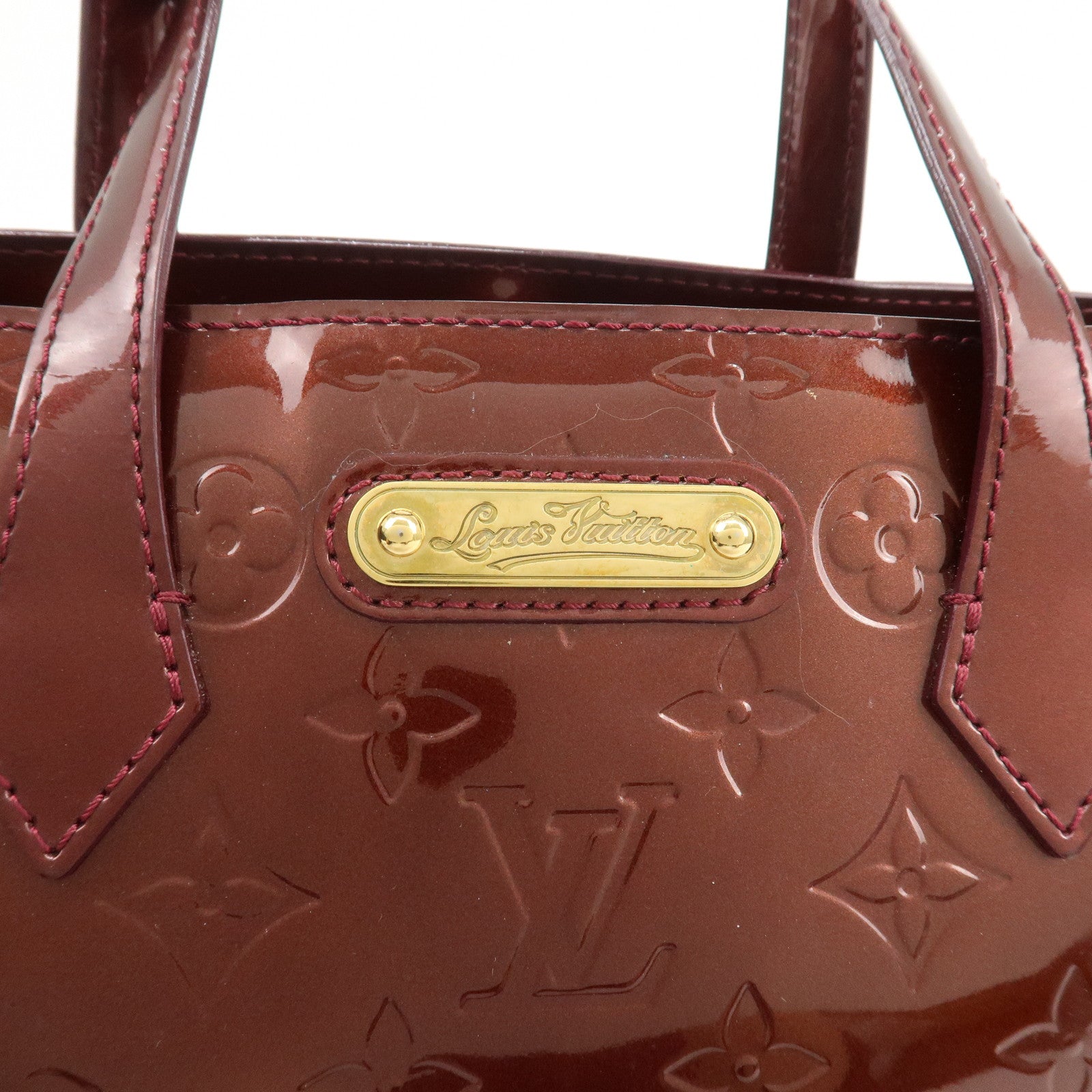 Louis Vuitton Monogram Vernis Wilshire PM Rouge Faurviste M91644