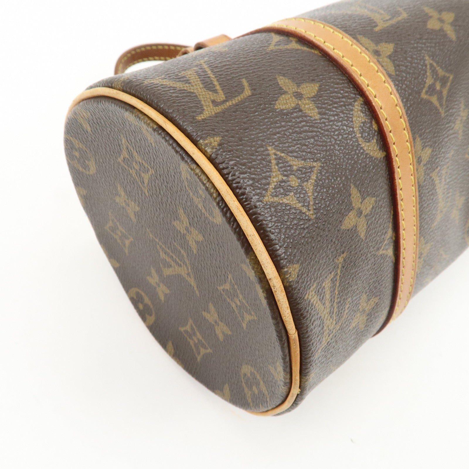 Louis Vuitton Monogram Papillon 26 Hand Bag Brown M51386