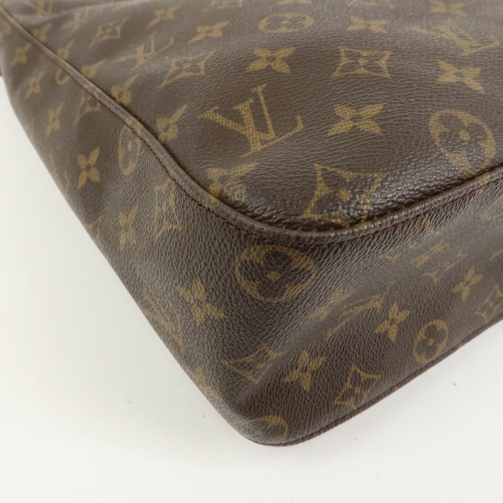 Louis Vuitton Monogram Looping GM Shoulder Bag Brown M51145