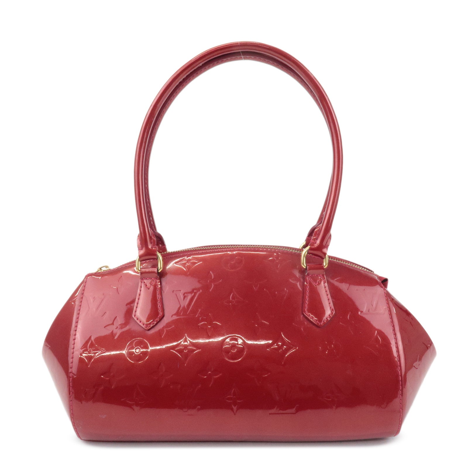 Louis Vuitton Monogram Sherwood PM Vernis Leather Shoulder Bag M91494 Used