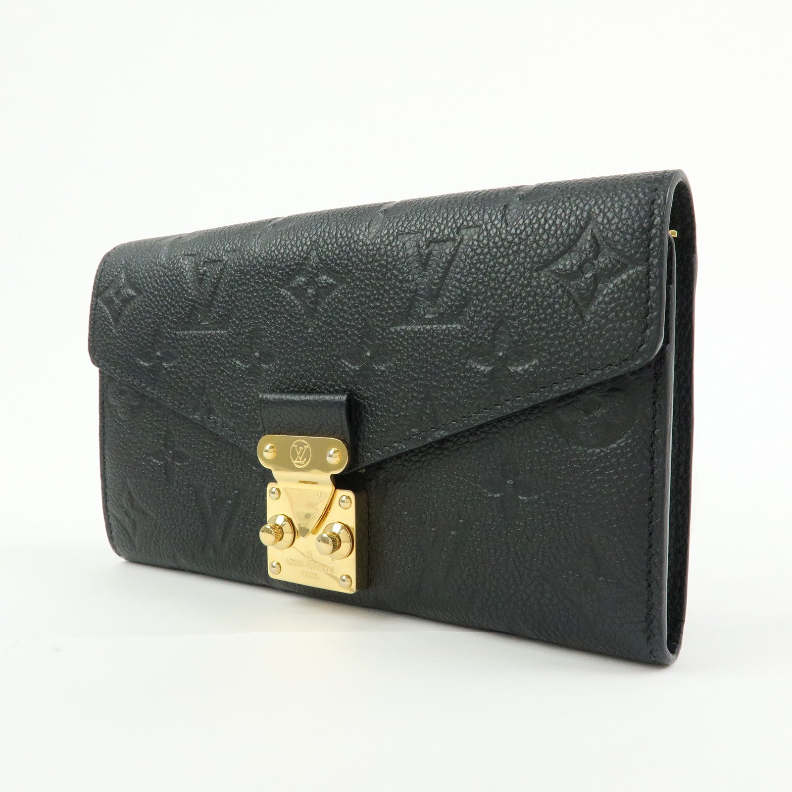Louis Vuitton Monogram Empreinte Portefeuille Metis Noir M62458