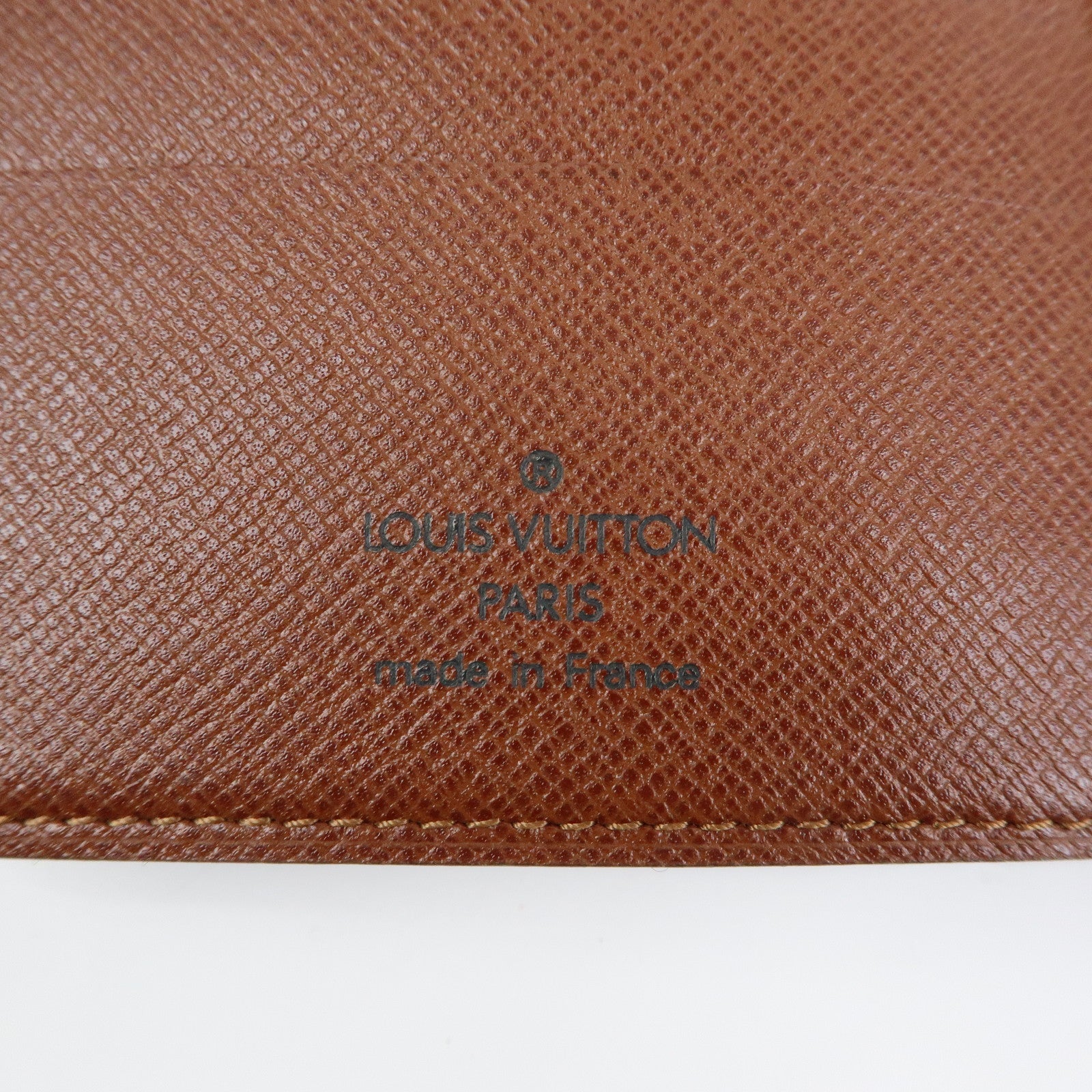 Louis Vuitton Monogram Porte Papier Zip Wallet Brown M61207