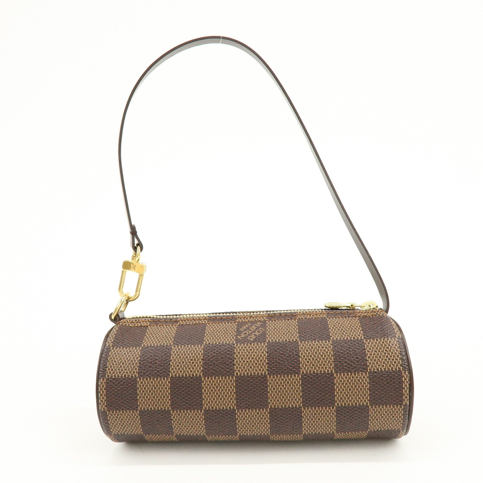 Louis Vuitton Damier Ebene Mini Pouch for Papillon Bag Brown
