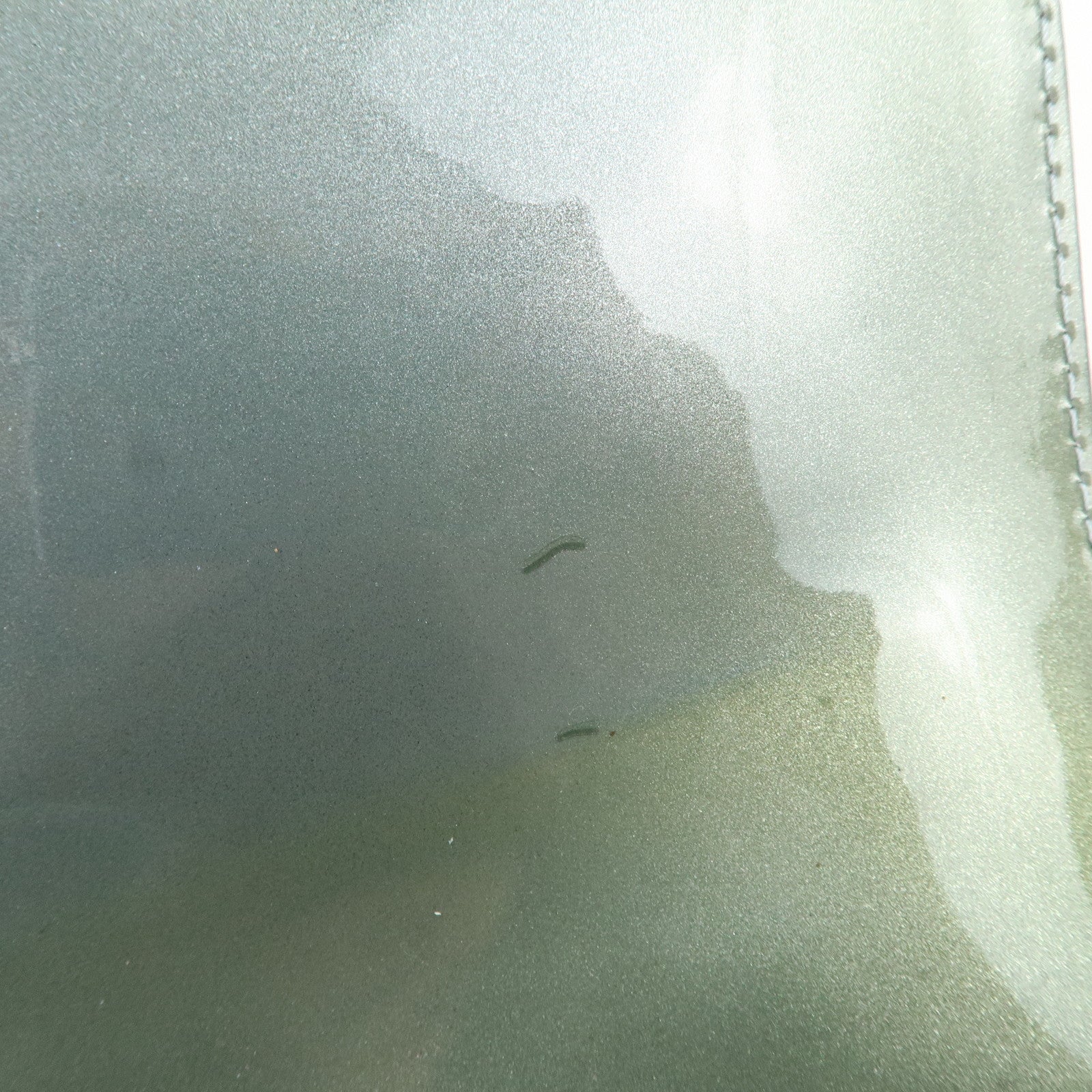 Louis Vuitton Vernis Leather Pochette Sobe Clutch Bag Blue