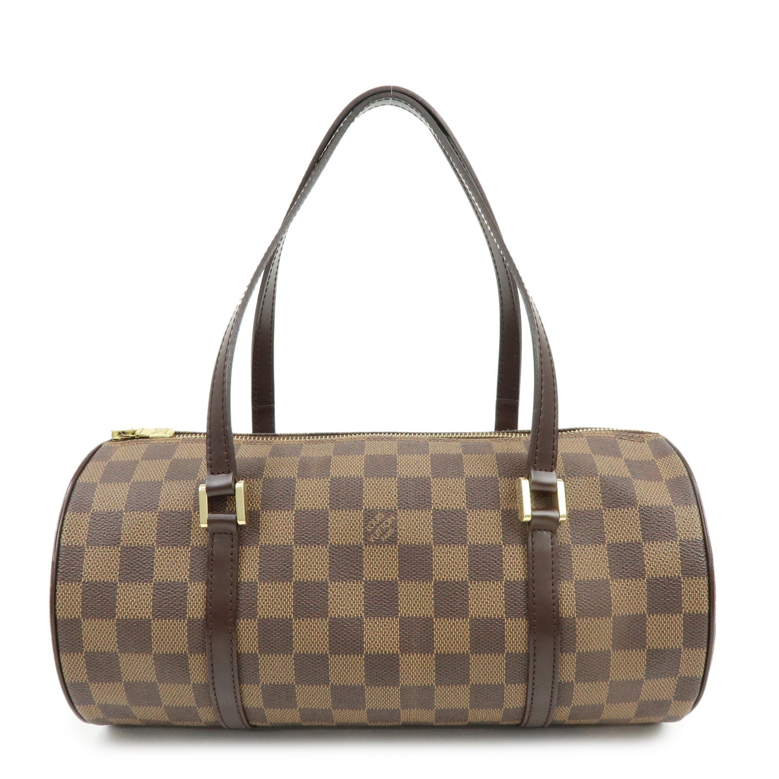 Louis Vuitton Damier Ebene Papillon 30 Hand Bag Brown N51303