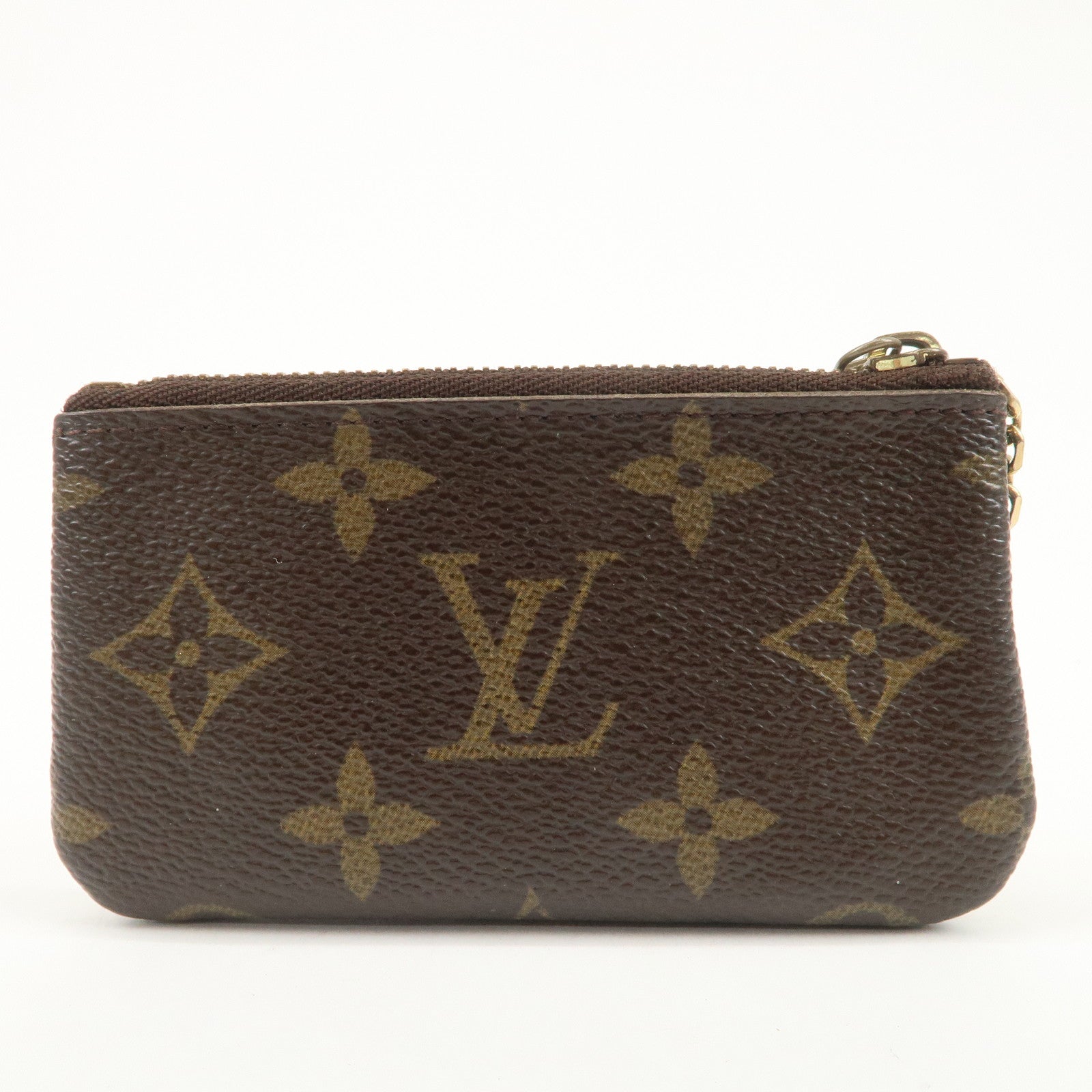 Louis Vuitton Monogram Pochette Cles Coin Case Key Case M62650